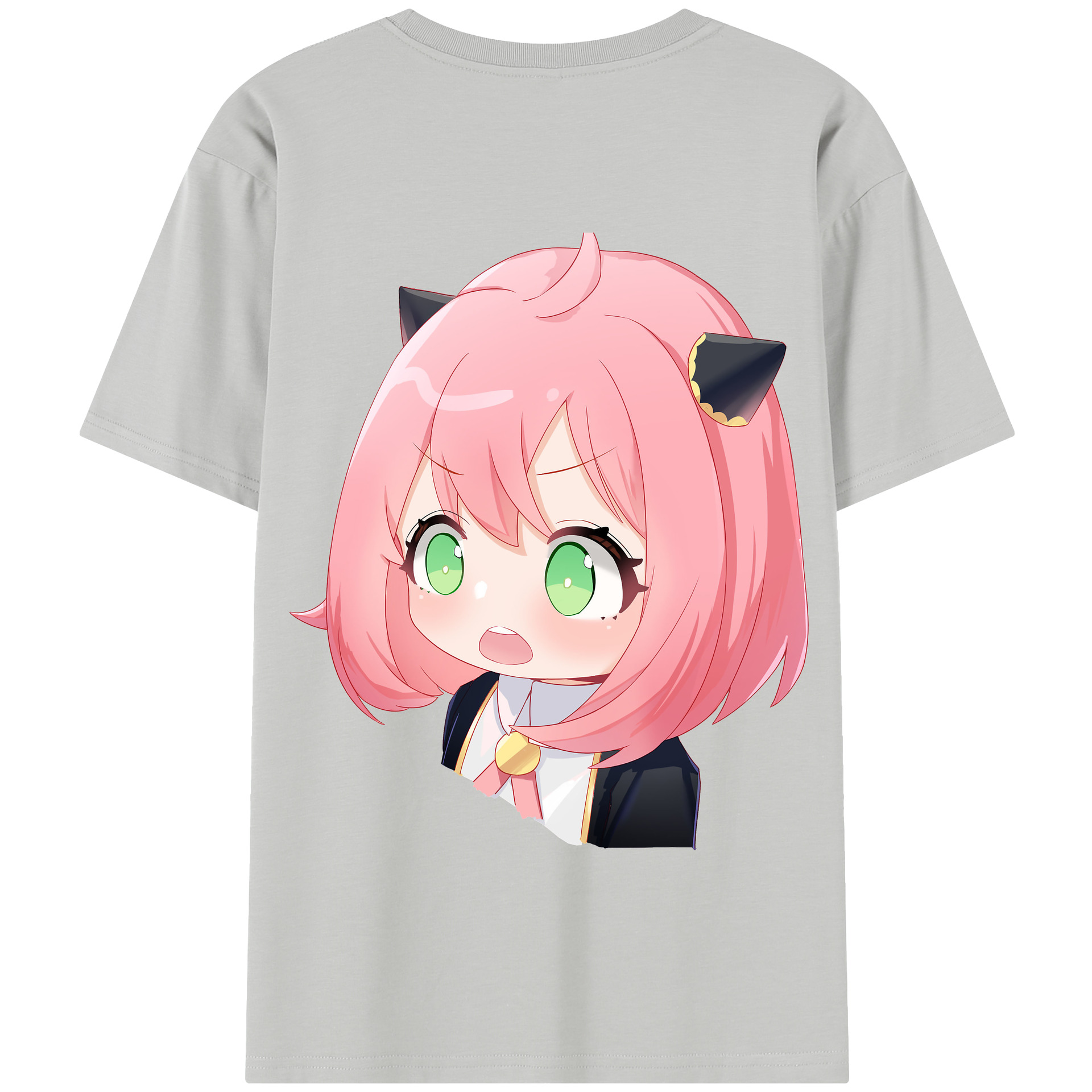 （画像用） SPY×FAMILY间谍家家酒 綿100％半袖Tシャツ（背面プリント）