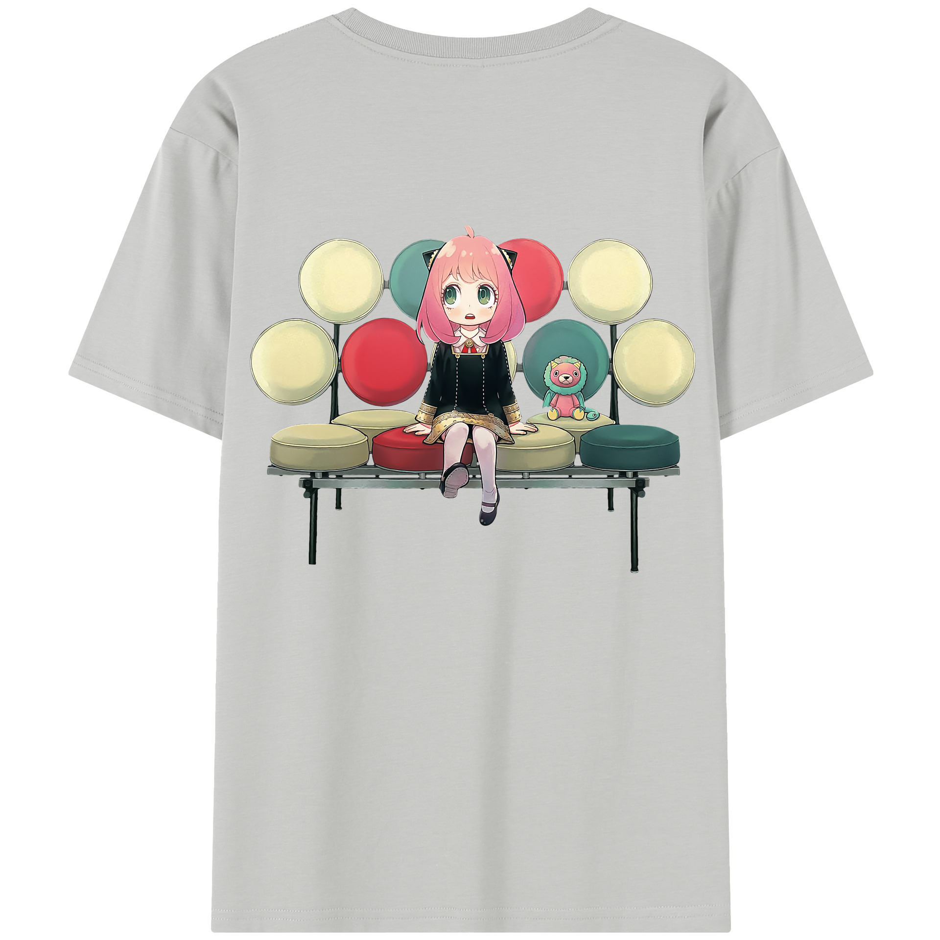（画像用） SPY×FAMILY间谍家家酒 綿100％半袖Tシャツ（背面プリント）