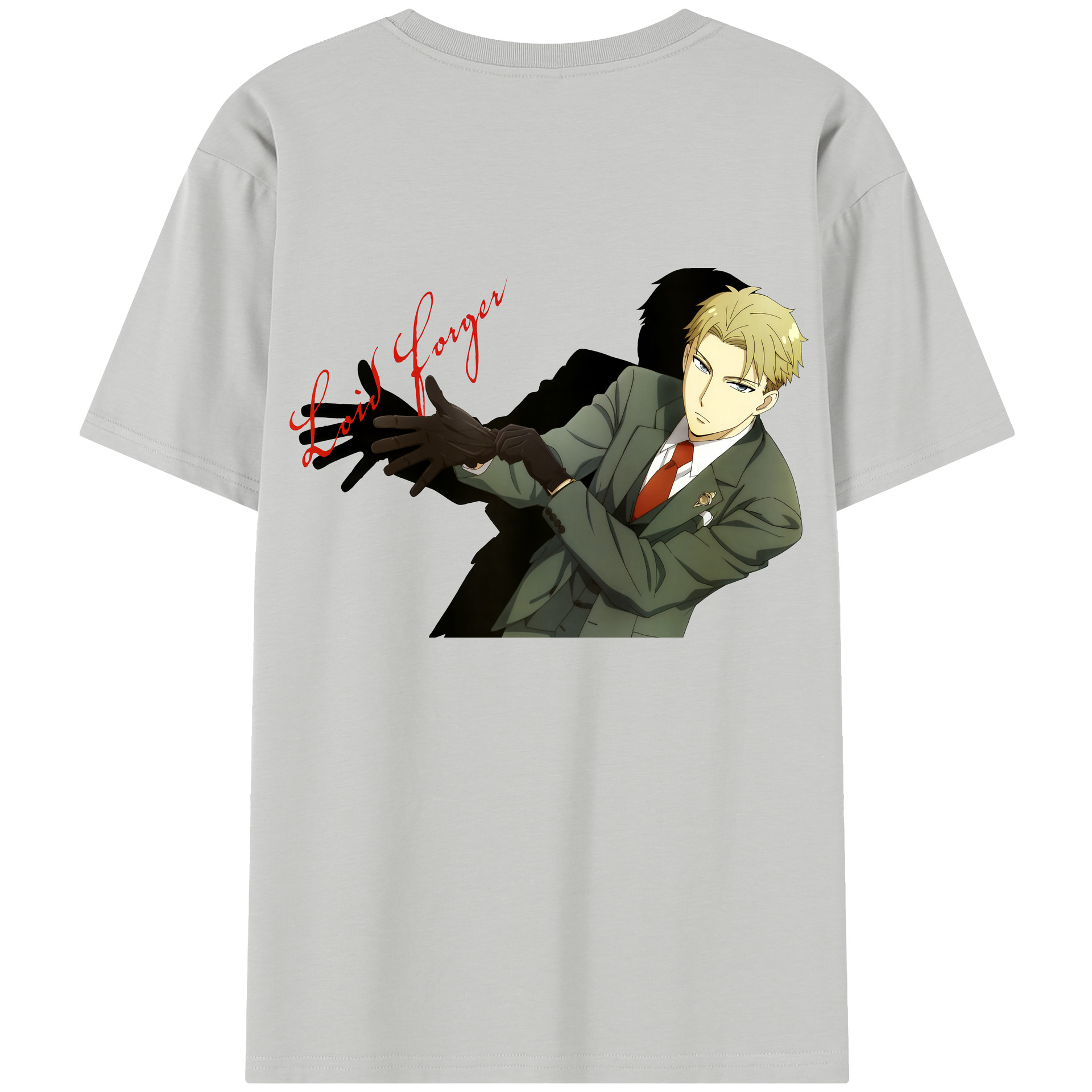 （画像用） SPY×FAMILY间谍家家酒 綿100％半袖Tシャツ（背面プリント）