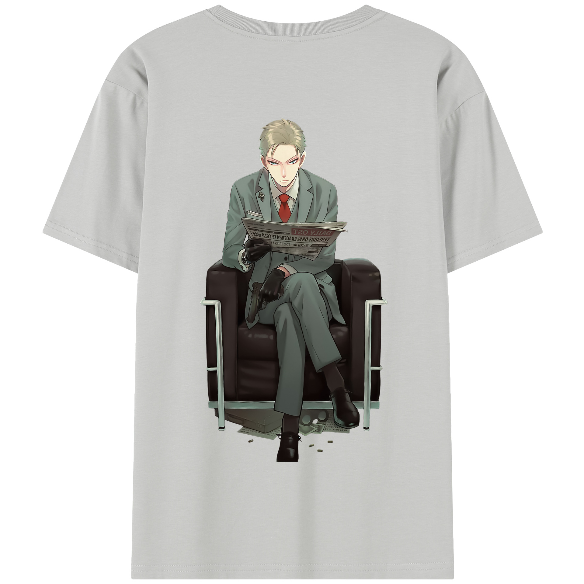 （画像用） SPY×FAMILY间谍家家酒 綿100％半袖Tシャツ（背面プリント）