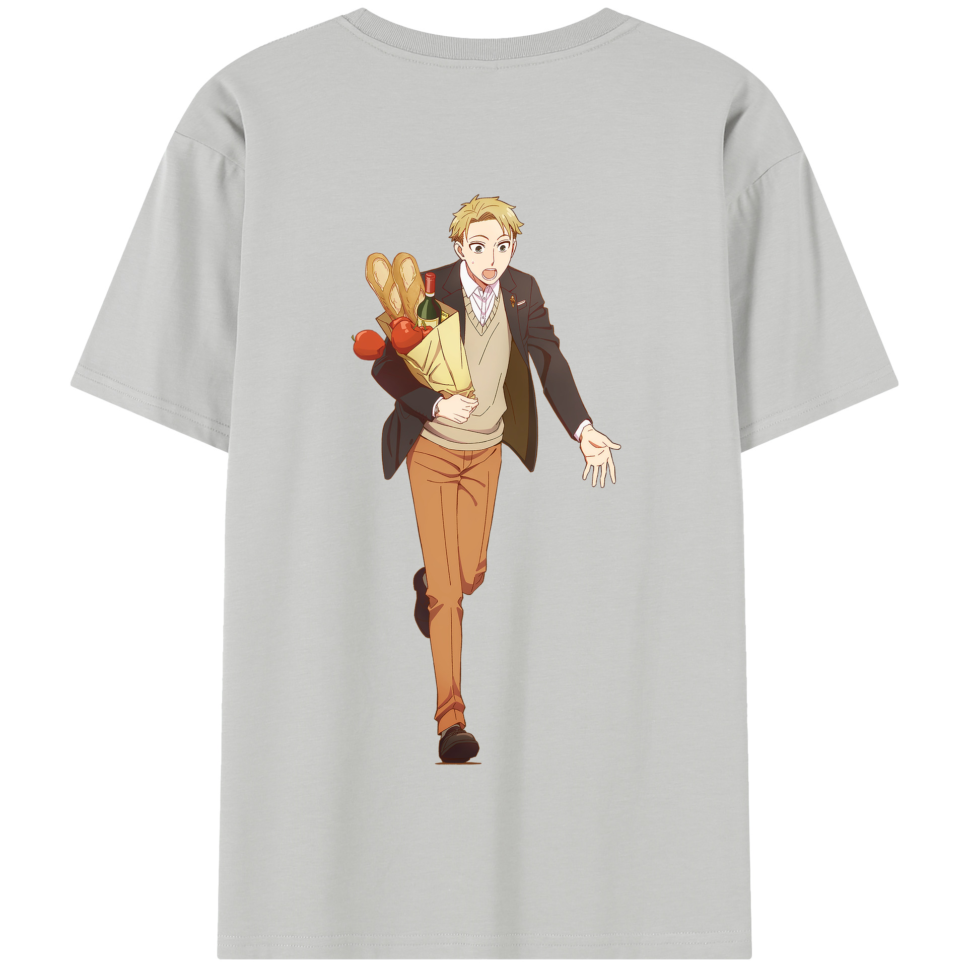 （画像用） SPY×FAMILY间谍家家酒 綿100％半袖Tシャツ（背面プリント）