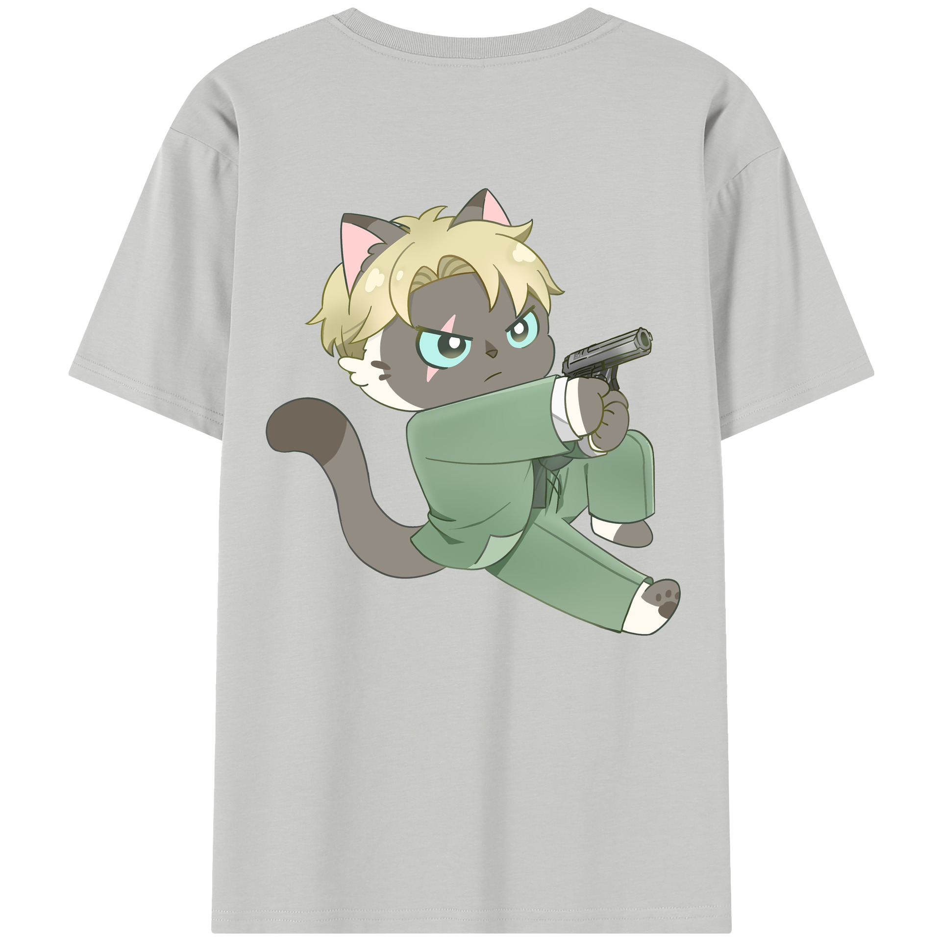 （画像用） SPY×FAMILY间谍家家酒 綿100％半袖Tシャツ（背面プリント）