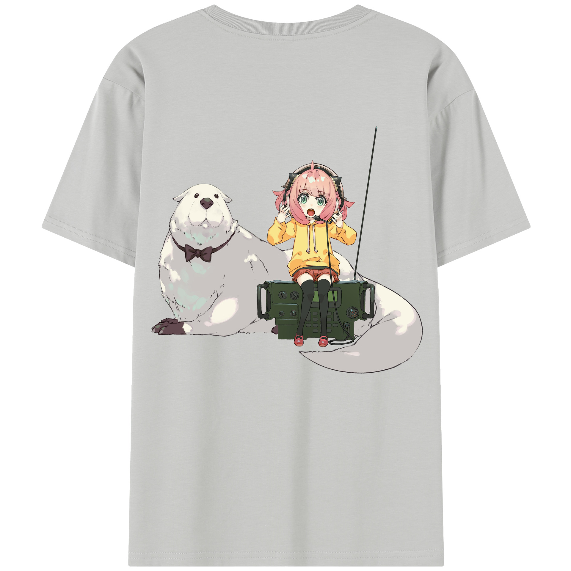 （画像用） SPY×FAMILY间谍家家酒 綿100％半袖Tシャツ（背面プリント）