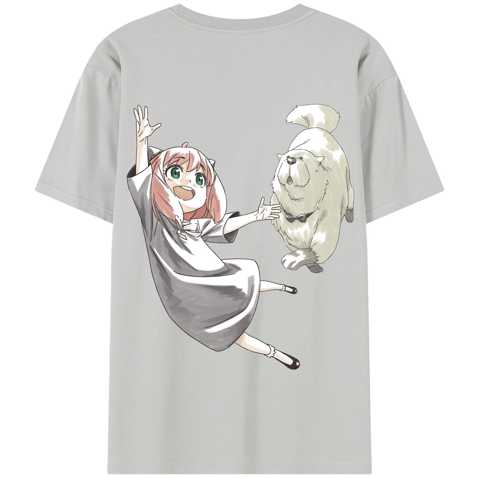 （画像用） SPY×FAMILY间谍家家酒 綿100％半袖Tシャツ（背面プリント）