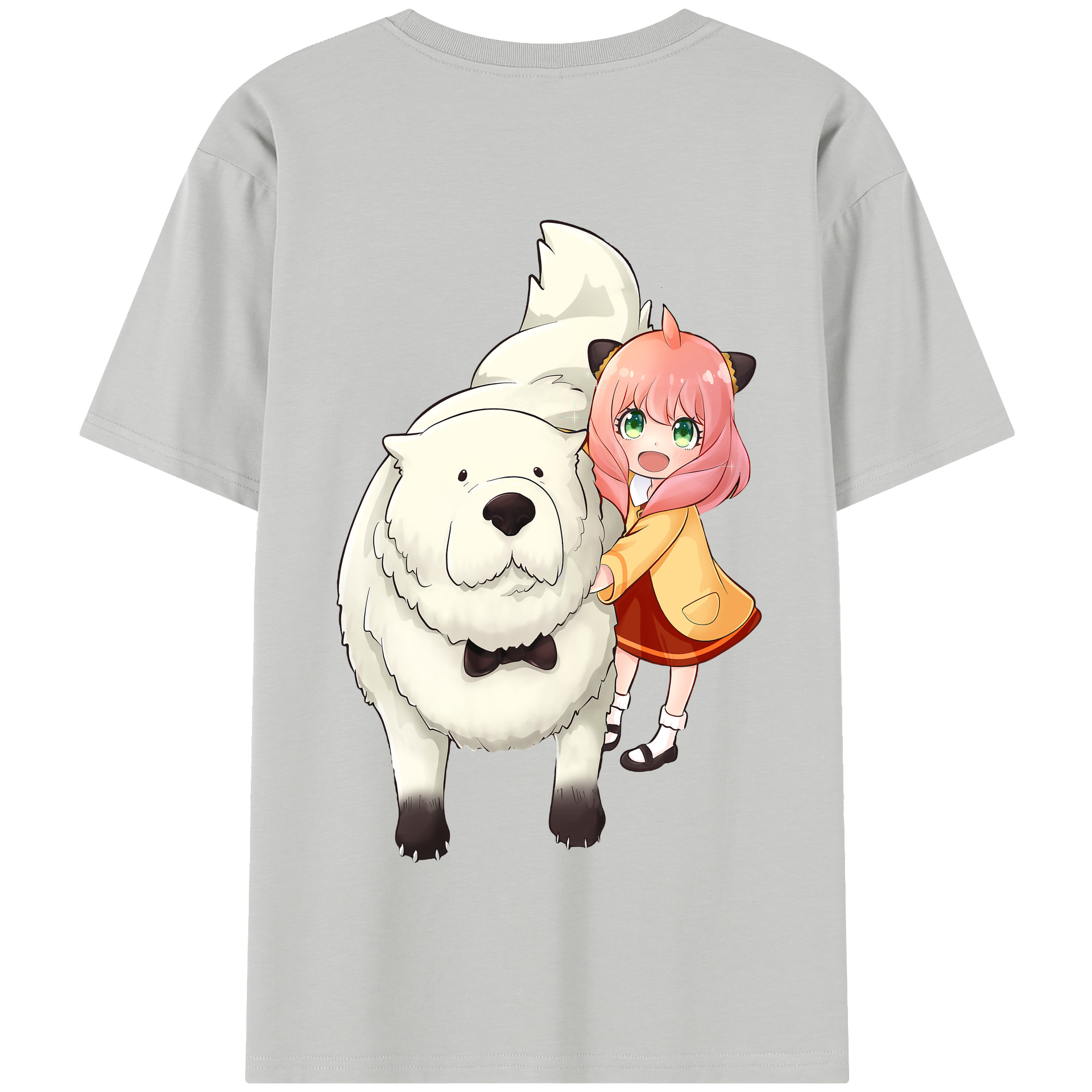 （画像用） SPY×FAMILY间谍家家酒 綿100％半袖Tシャツ（背面プリント）