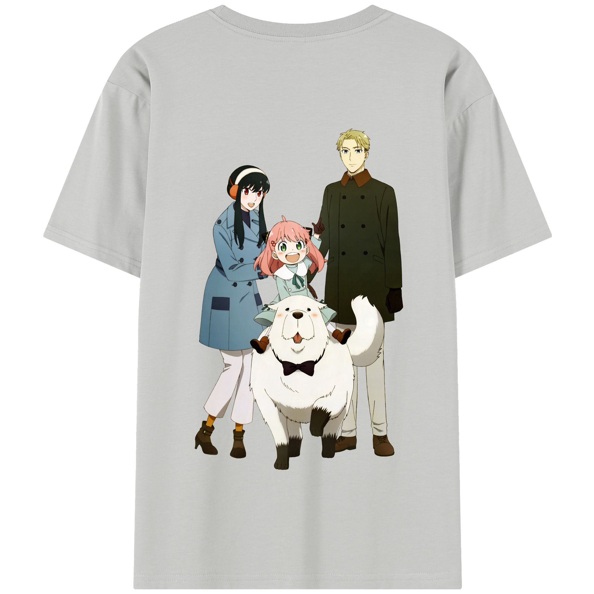 （画像用） SPY×FAMILY间谍家家酒 綿100％半袖Tシャツ（背面プリント）