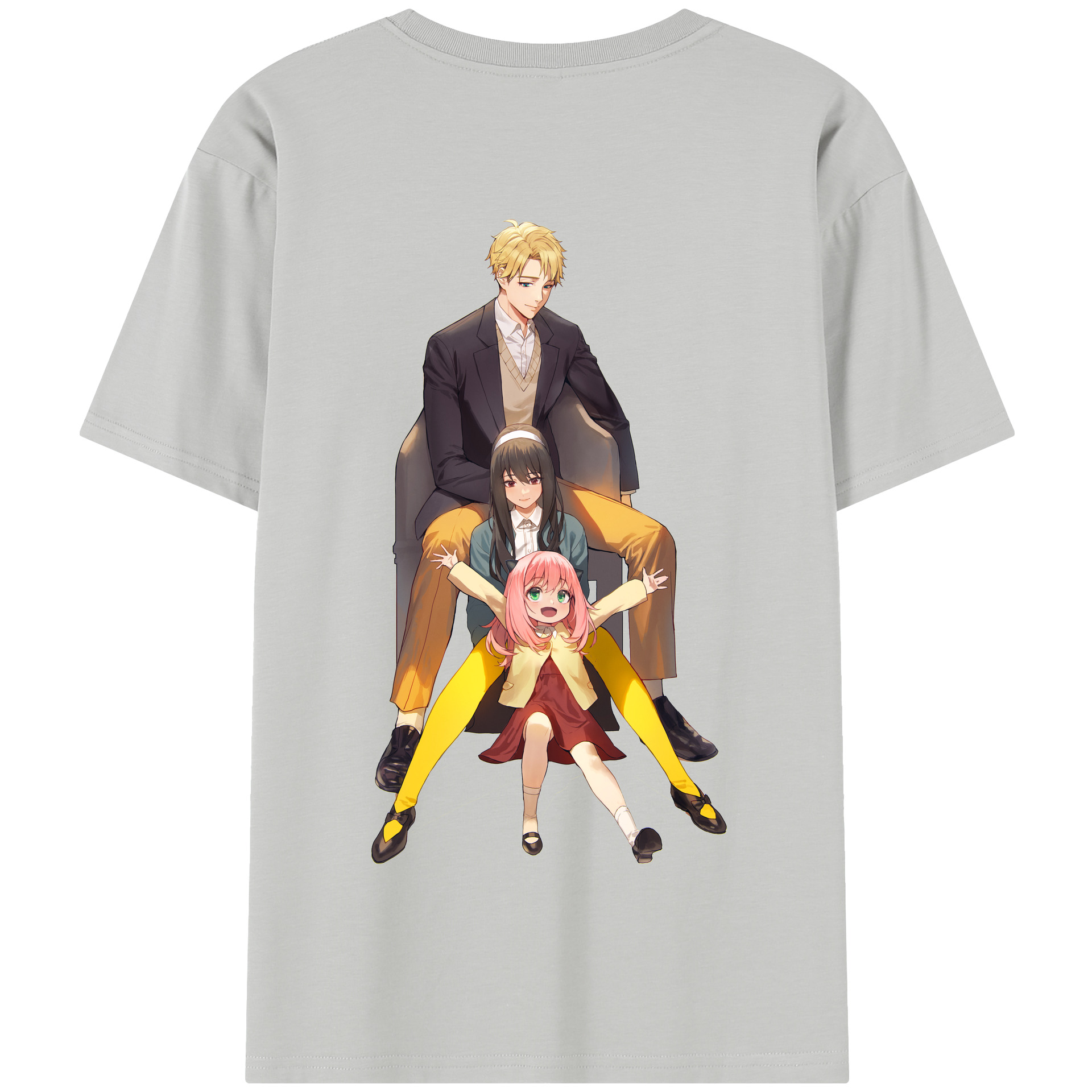 SPY×FAMILY间谍家家酒 綿100％半袖Tシャツ（背面プリント）