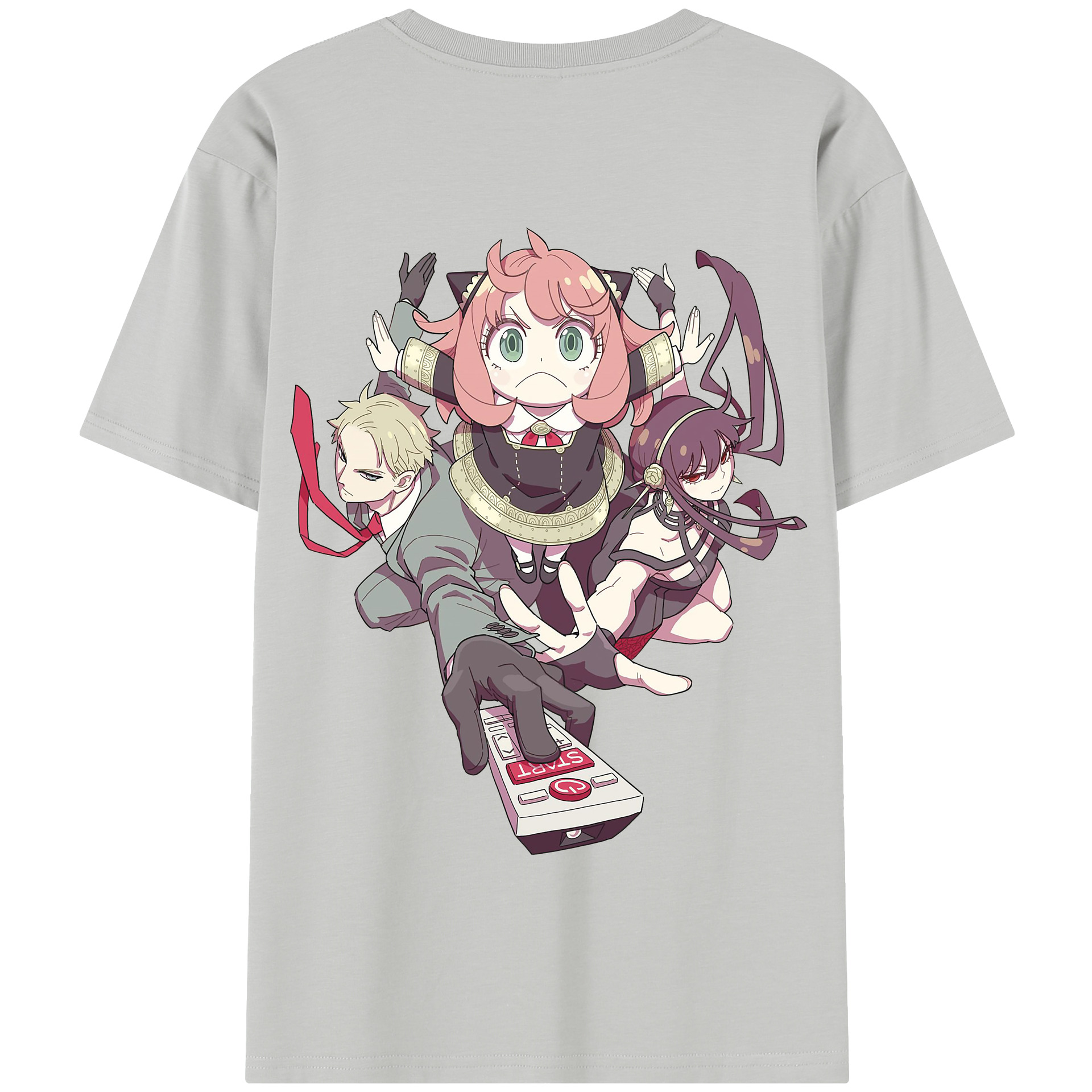 （画像用） SPY×FAMILY间谍家家酒 綿100％半袖Tシャツ（背面プリント）