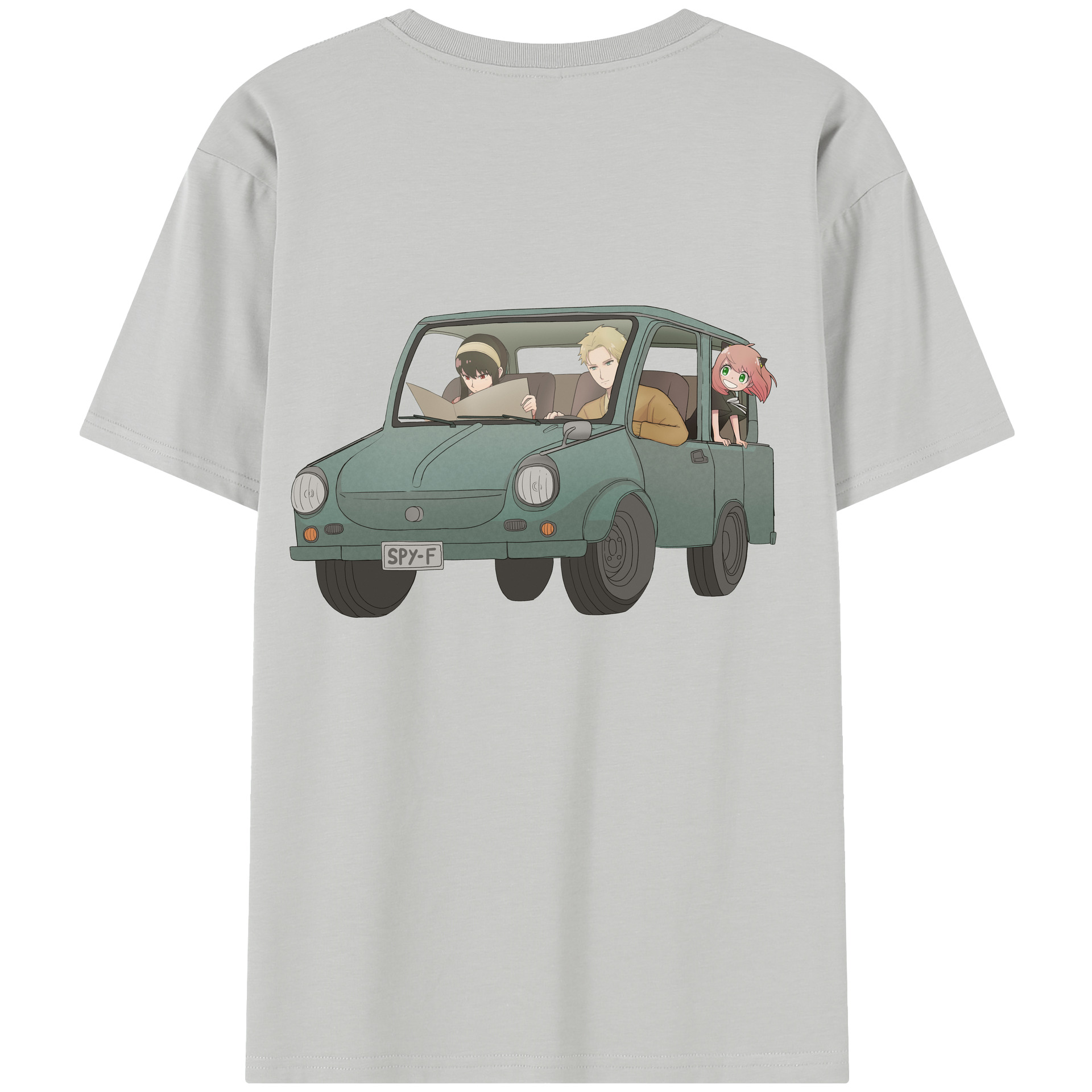 （画像用） SPY×FAMILY间谍家家酒 綿100％半袖Tシャツ（背面プリント）