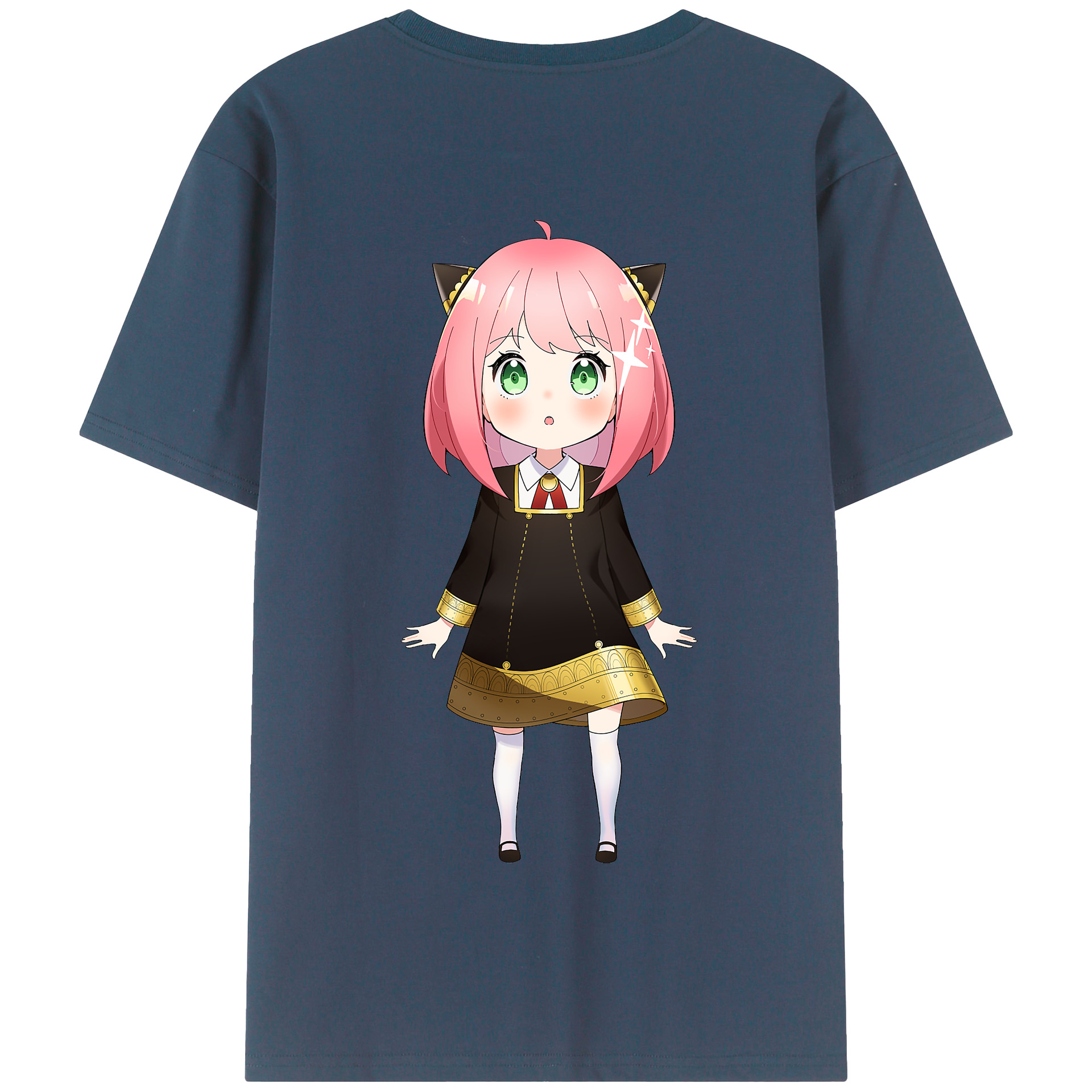 （画像用） SPY×FAMILY间谍家家酒 綿100％半袖Tシャツ（背面プリント）