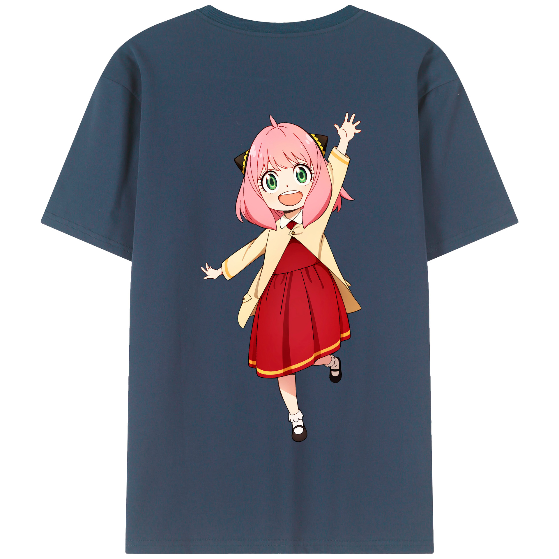 （画像用） SPY×FAMILY间谍家家酒 綿100％半袖Tシャツ（背面プリント）