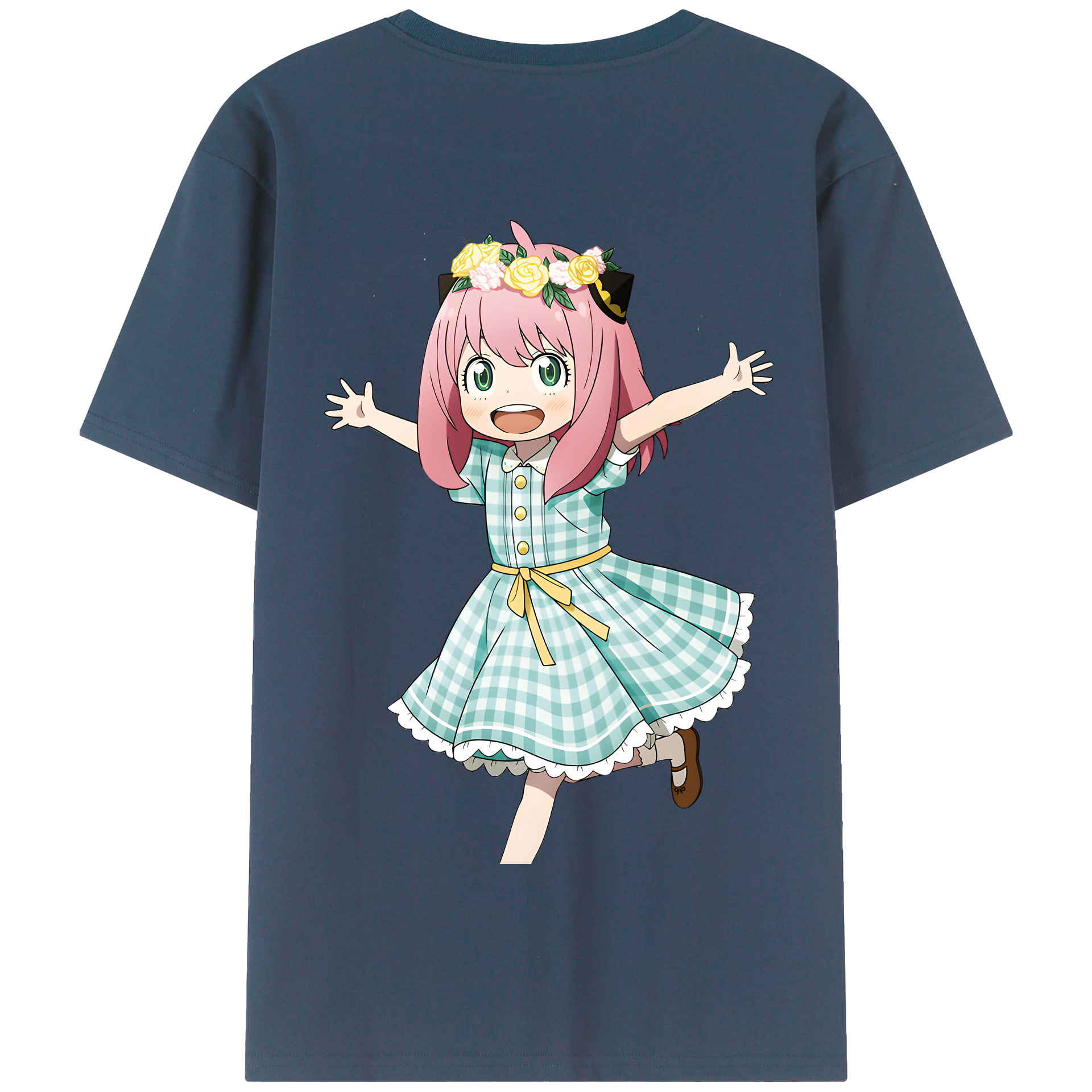 （画像用） SPY×FAMILY间谍家家酒 綿100％半袖Tシャツ（背面プリント）