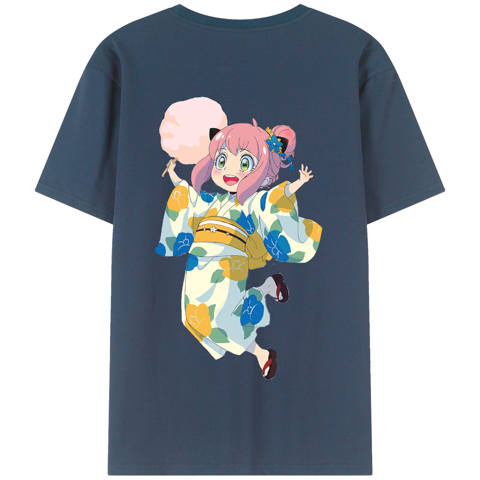 （画像用） SPY×FAMILY间谍家家酒 綿100％半袖Tシャツ（背面プリント）