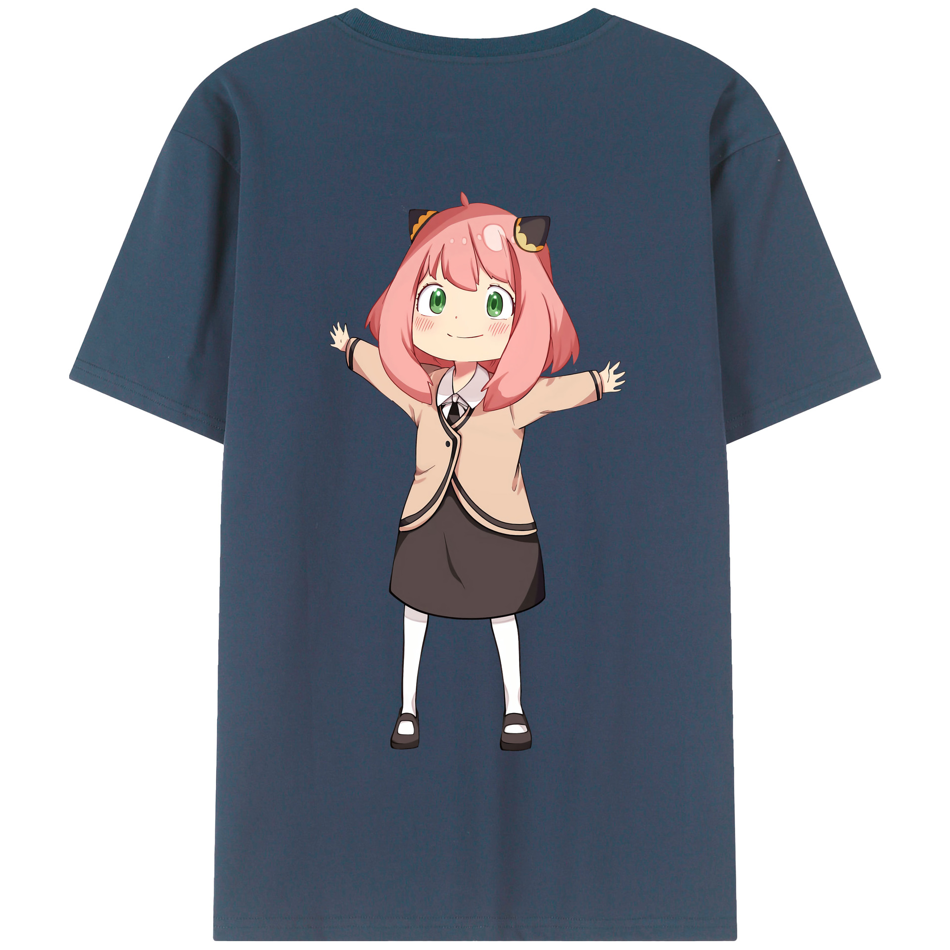 （画像用） SPY×FAMILY间谍家家酒 綿100％半袖Tシャツ（背面プリント）