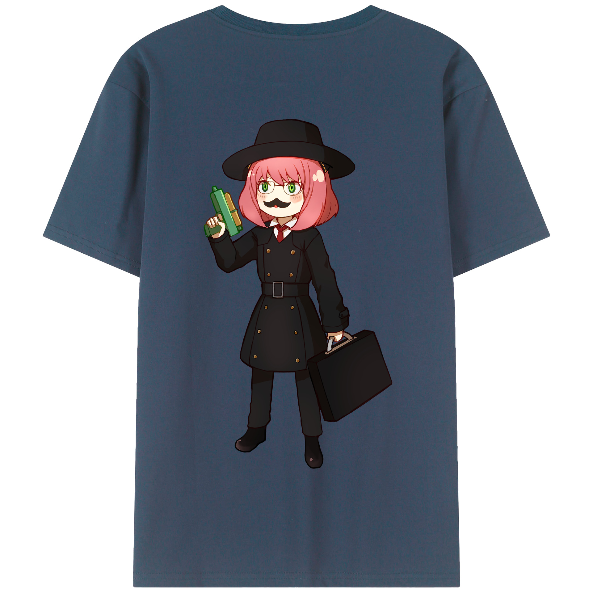 （画像用） SPY×FAMILY间谍家家酒 綿100％半袖Tシャツ（背面プリント）