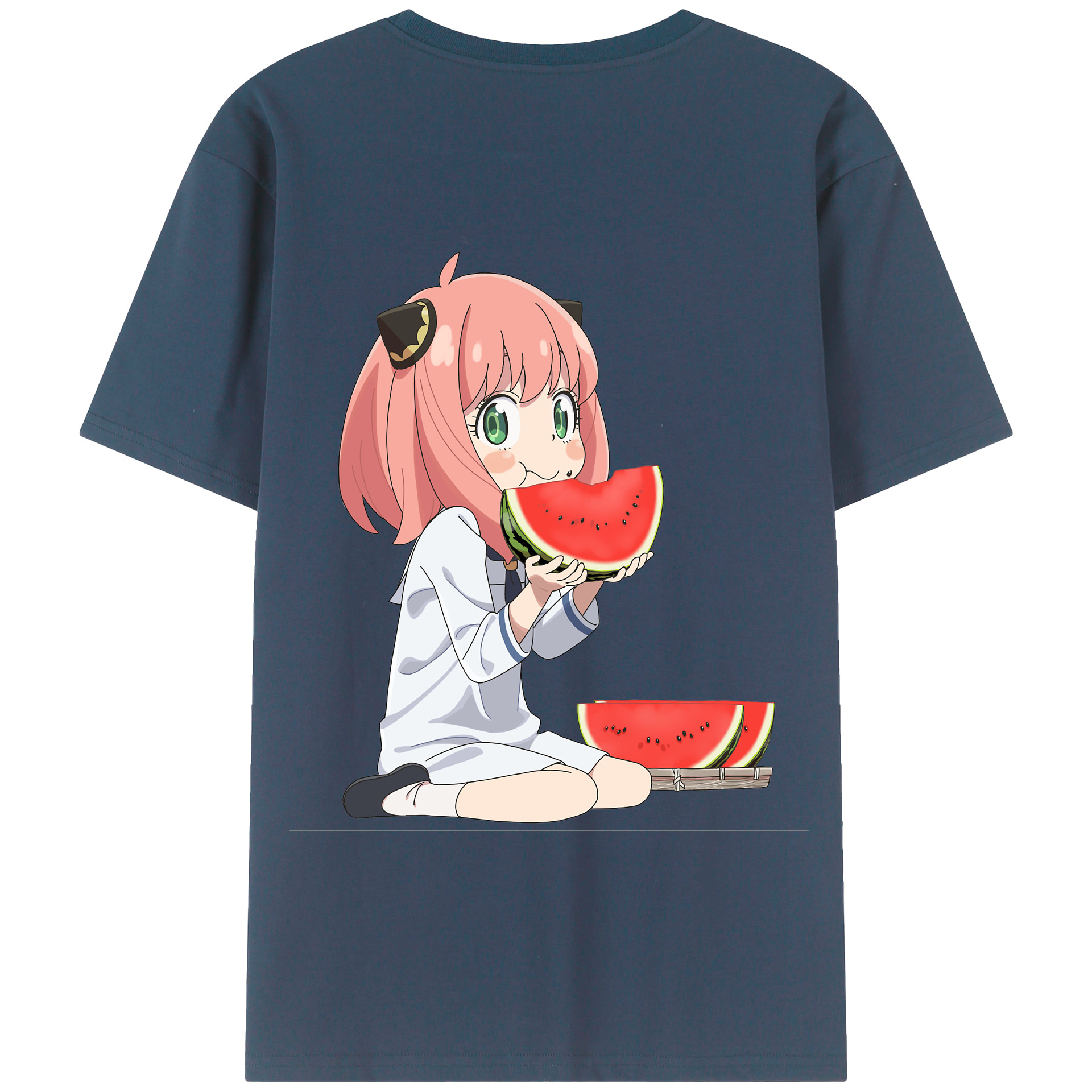 （画像用） SPY×FAMILY间谍家家酒 綿100％半袖Tシャツ（背面プリント）