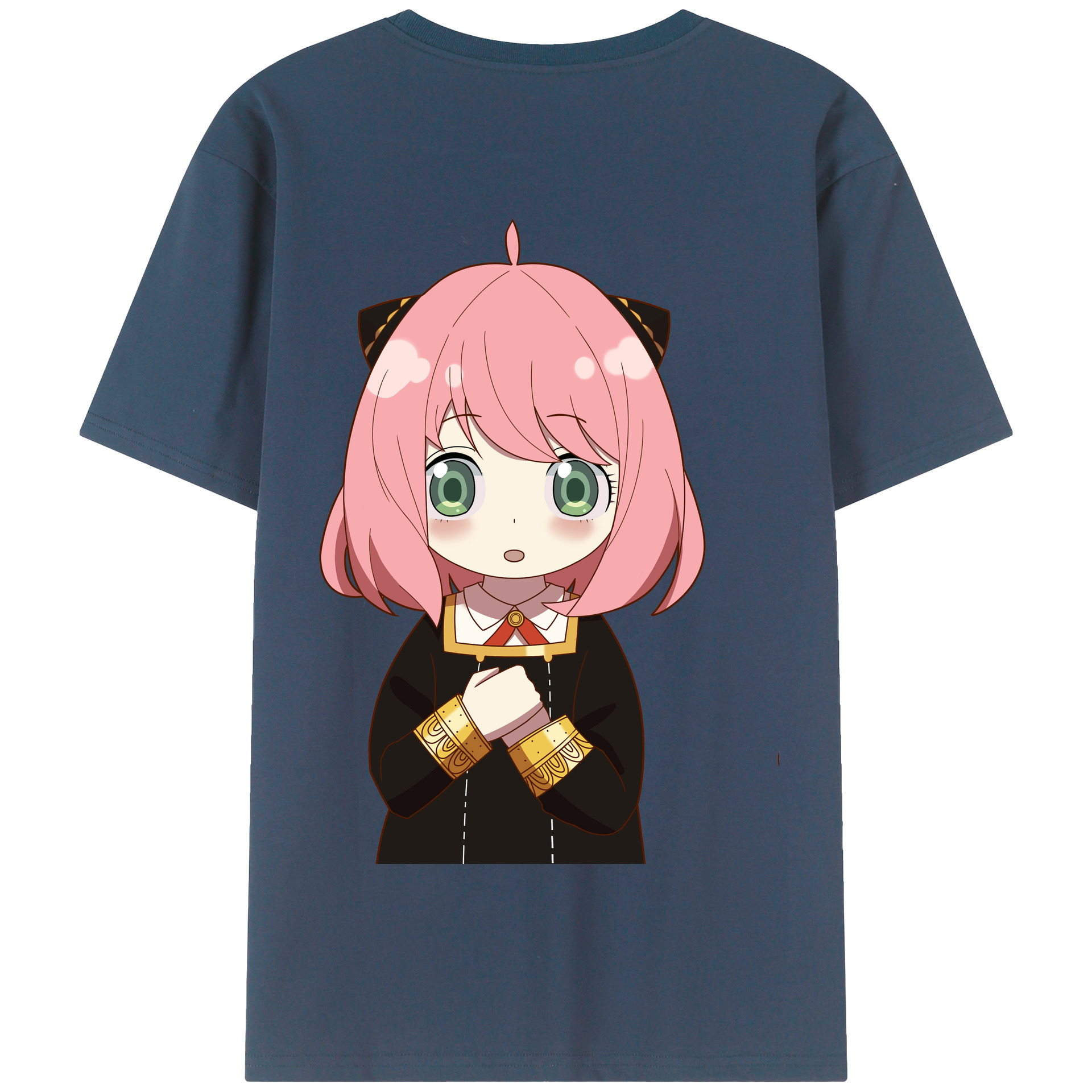 （画像用） SPY×FAMILY间谍家家酒 綿100％半袖Tシャツ（背面プリント）