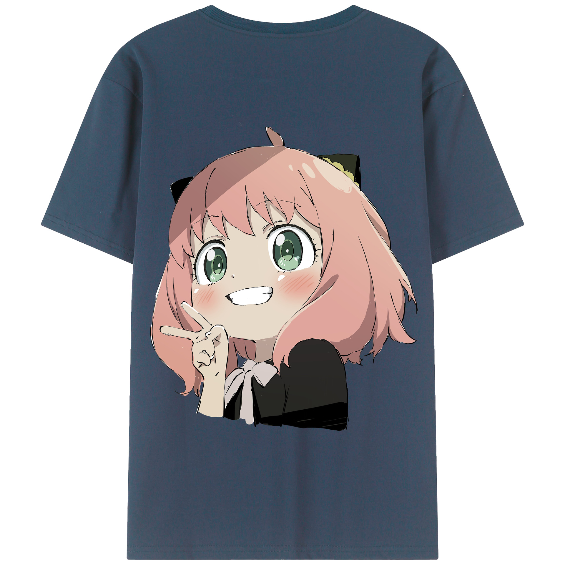 （画像用） SPY×FAMILY间谍家家酒 綿100％半袖Tシャツ（背面プリント）