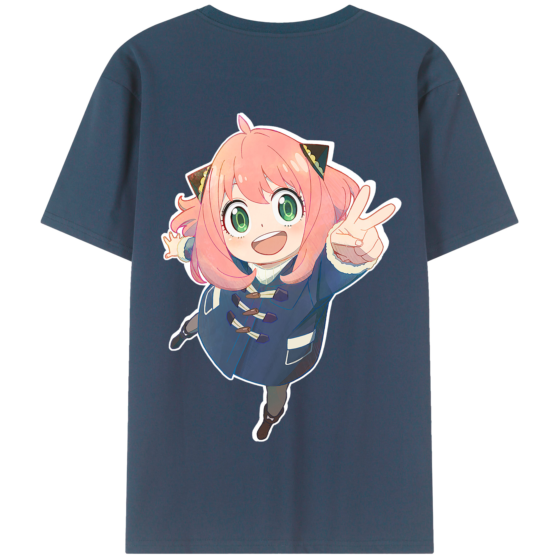 （画像用） SPY×FAMILY间谍家家酒 綿100％半袖Tシャツ（背面プリント）