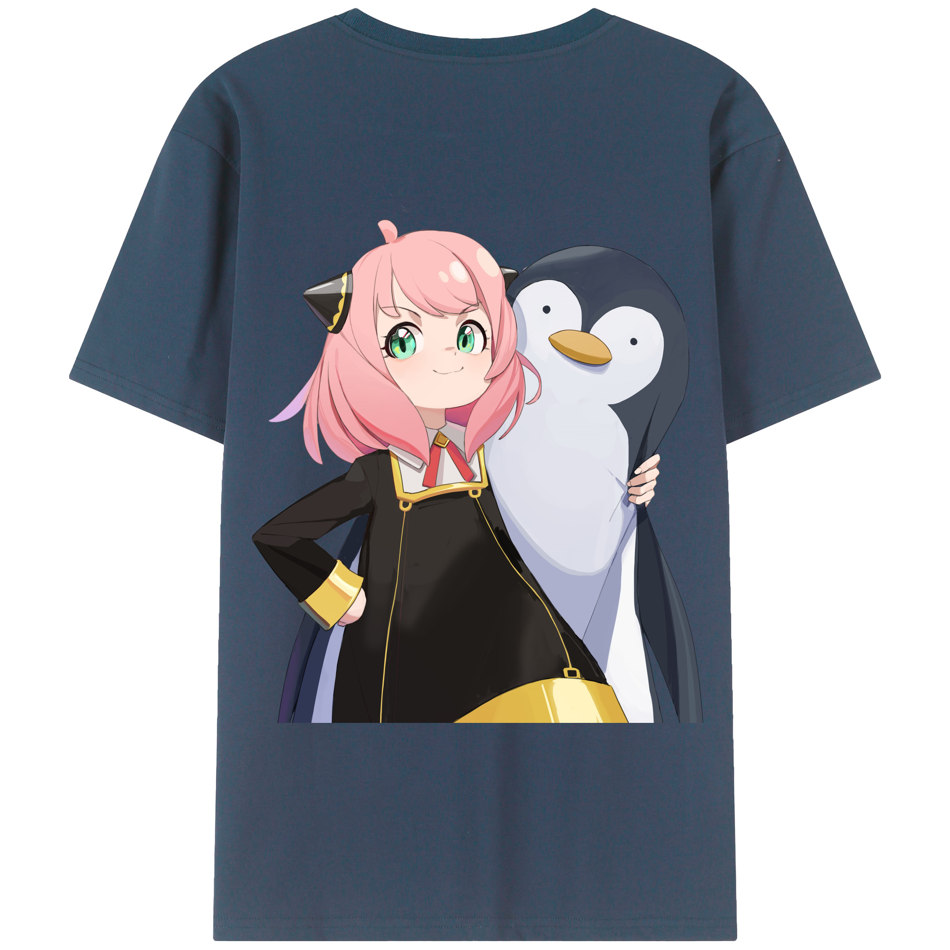 （画像用） SPY×FAMILY间谍家家酒 綿100％半袖Tシャツ（背面プリント）
