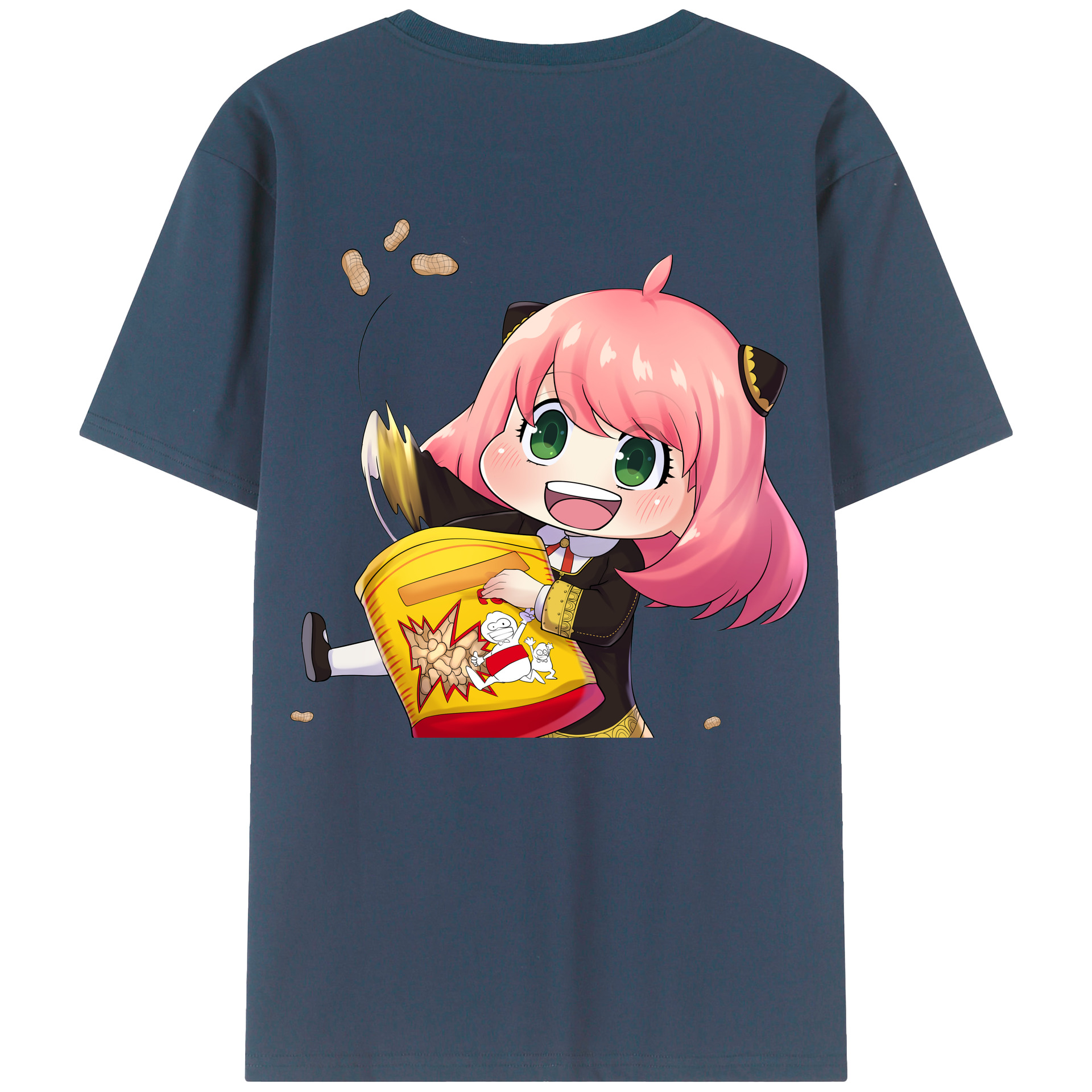 （画像用） SPY×FAMILY间谍家家酒 綿100％半袖Tシャツ（背面プリント）