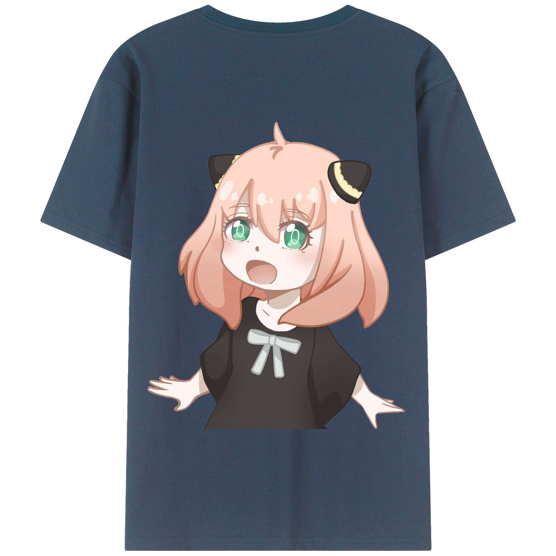 （画像用） SPY×FAMILY间谍家家酒 綿100％半袖Tシャツ（背面プリント）