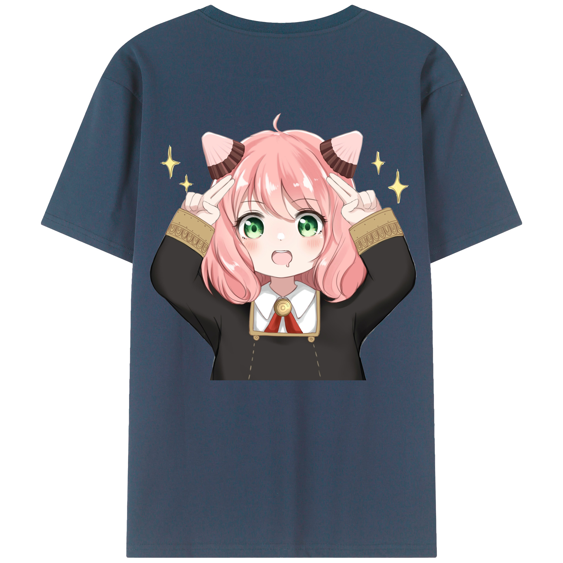 （画像用） SPY×FAMILY间谍家家酒 綿100％半袖Tシャツ（背面プリント）