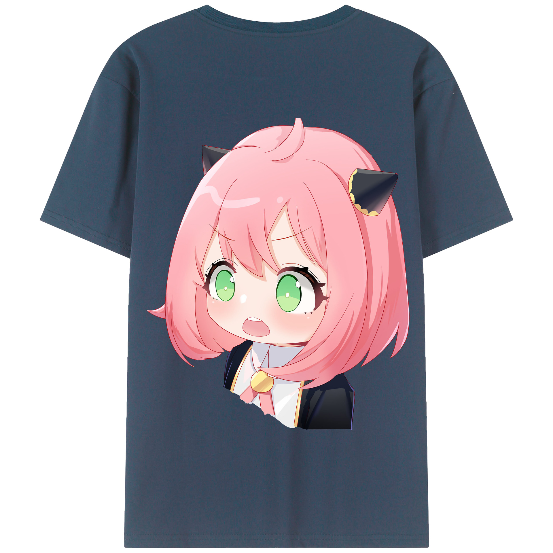 （画像用） SPY×FAMILY间谍家家酒 綿100％半袖Tシャツ（背面プリント）
