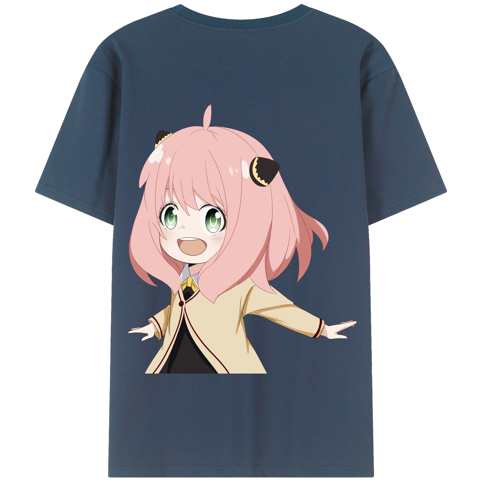 （画像用） SPY×FAMILY间谍家家酒 綿100％半袖Tシャツ（背面プリント）