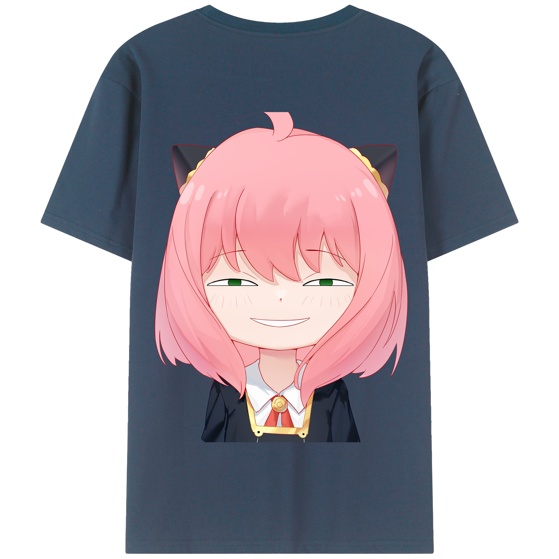 （画像用） SPY×FAMILY间谍家家酒 綿100％半袖Tシャツ（背面プリント）