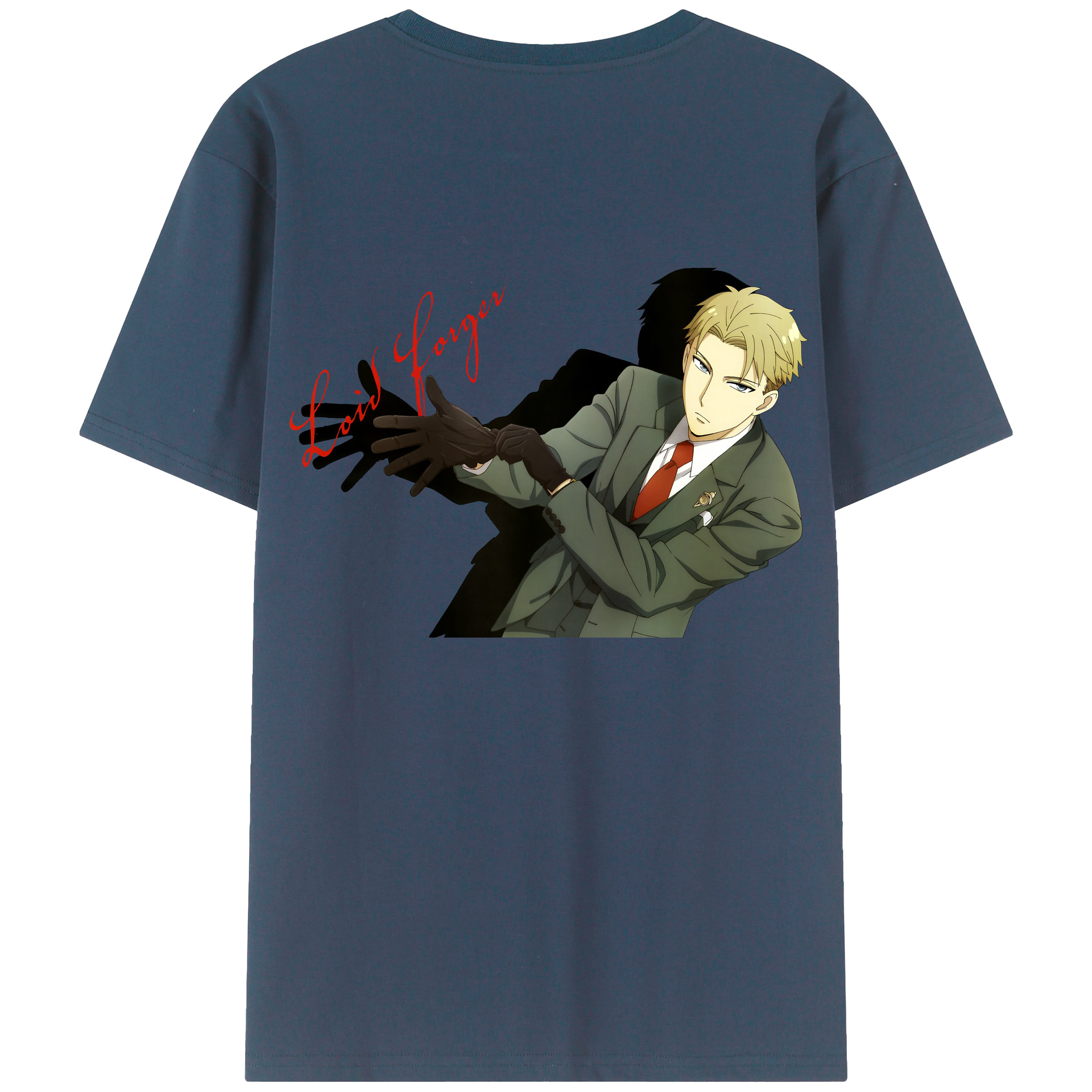 （画像用） SPY×FAMILY间谍家家酒 綿100％半袖Tシャツ（背面プリント）
