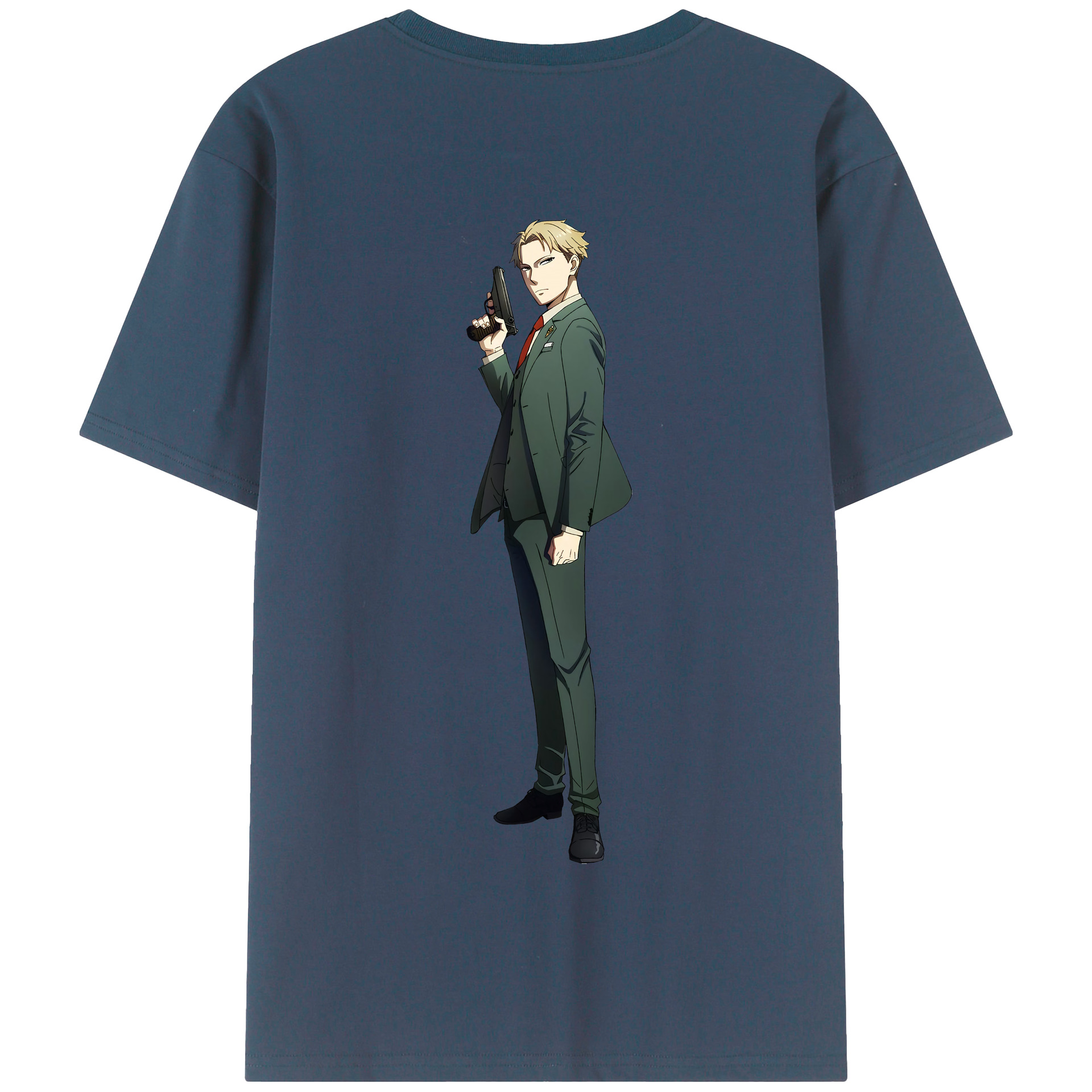 （画像用） SPY×FAMILY间谍家家酒 綿100％半袖Tシャツ（背面プリント）