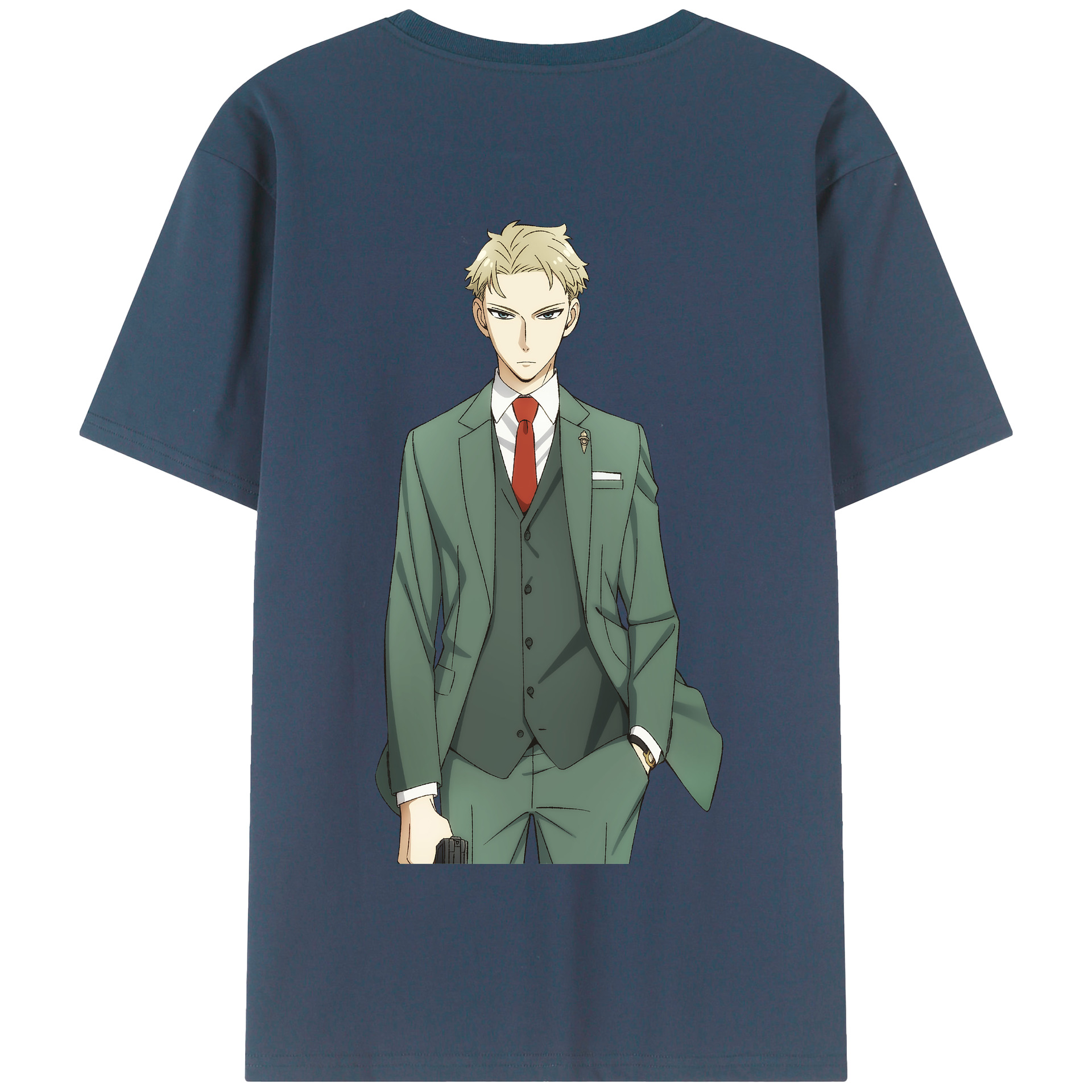 （画像用） SPY×FAMILY间谍家家酒 綿100％半袖Tシャツ（背面プリント）