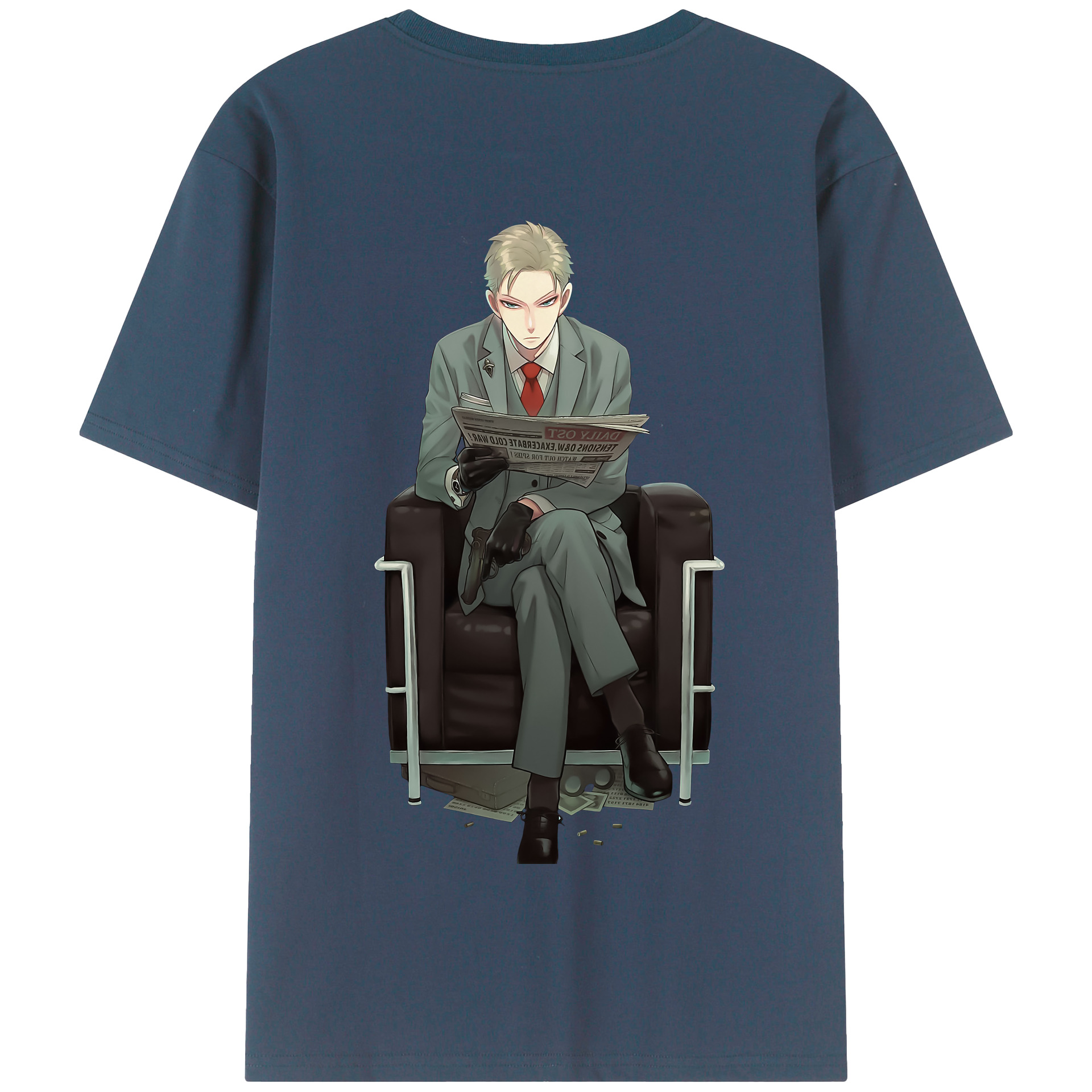 （画像用） SPY×FAMILY间谍家家酒 綿100％半袖Tシャツ（背面プリント）