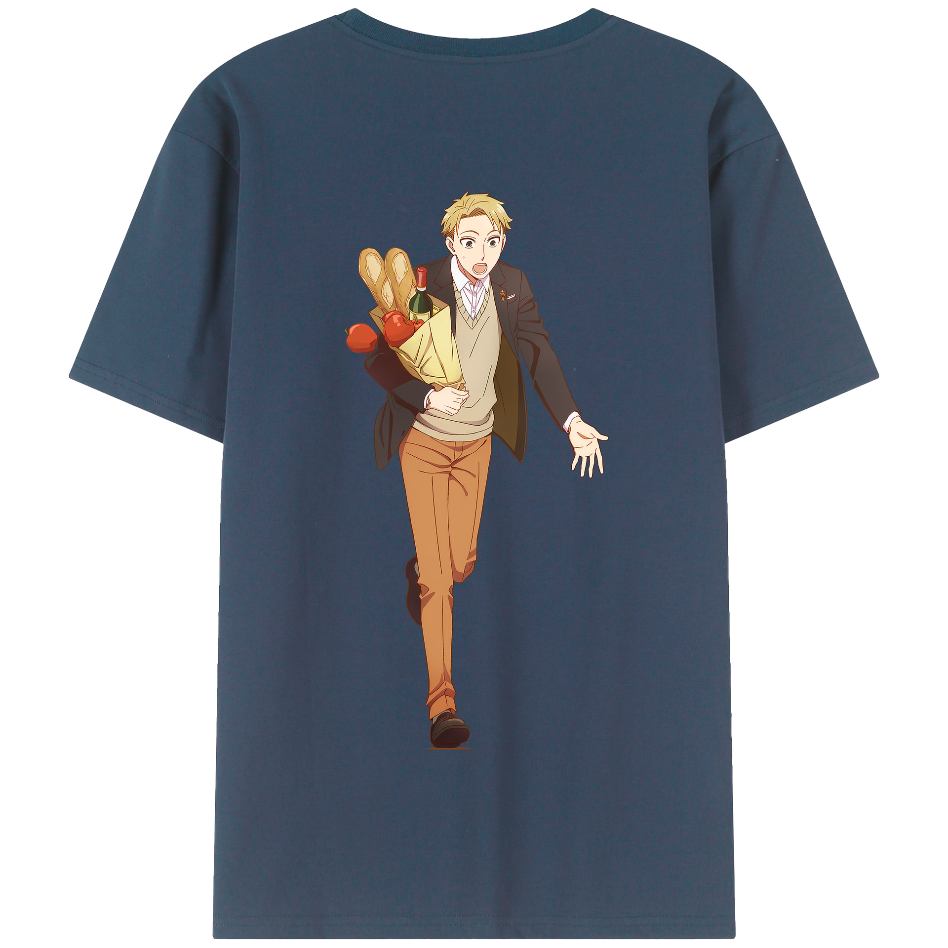 （画像用） SPY×FAMILY间谍家家酒 綿100％半袖Tシャツ（背面プリント）