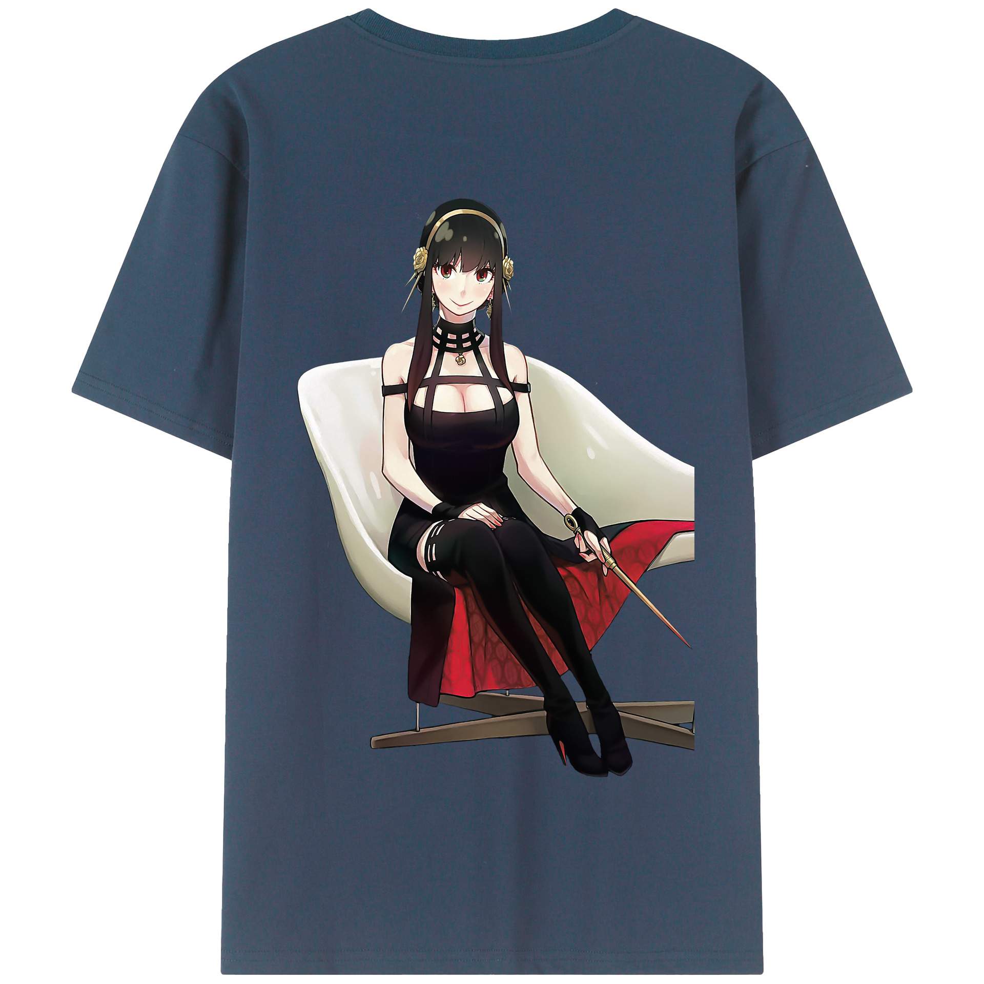 （画像用） SPY×FAMILY间谍家家酒 綿100％半袖Tシャツ（背面プリント）