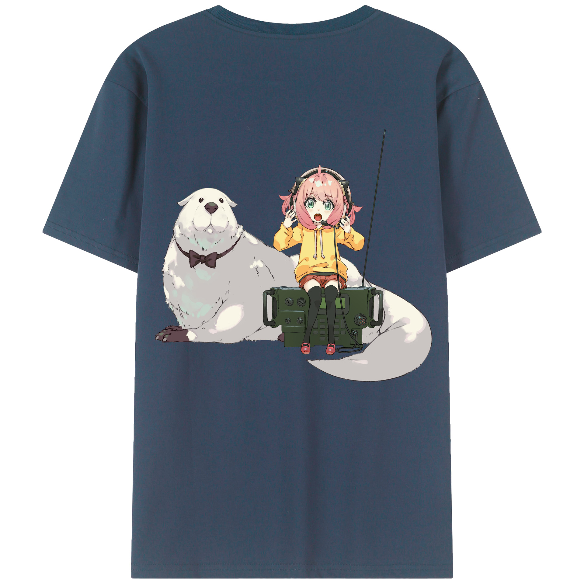 （画像用） SPY×FAMILY间谍家家酒 綿100％半袖Tシャツ（背面プリント）