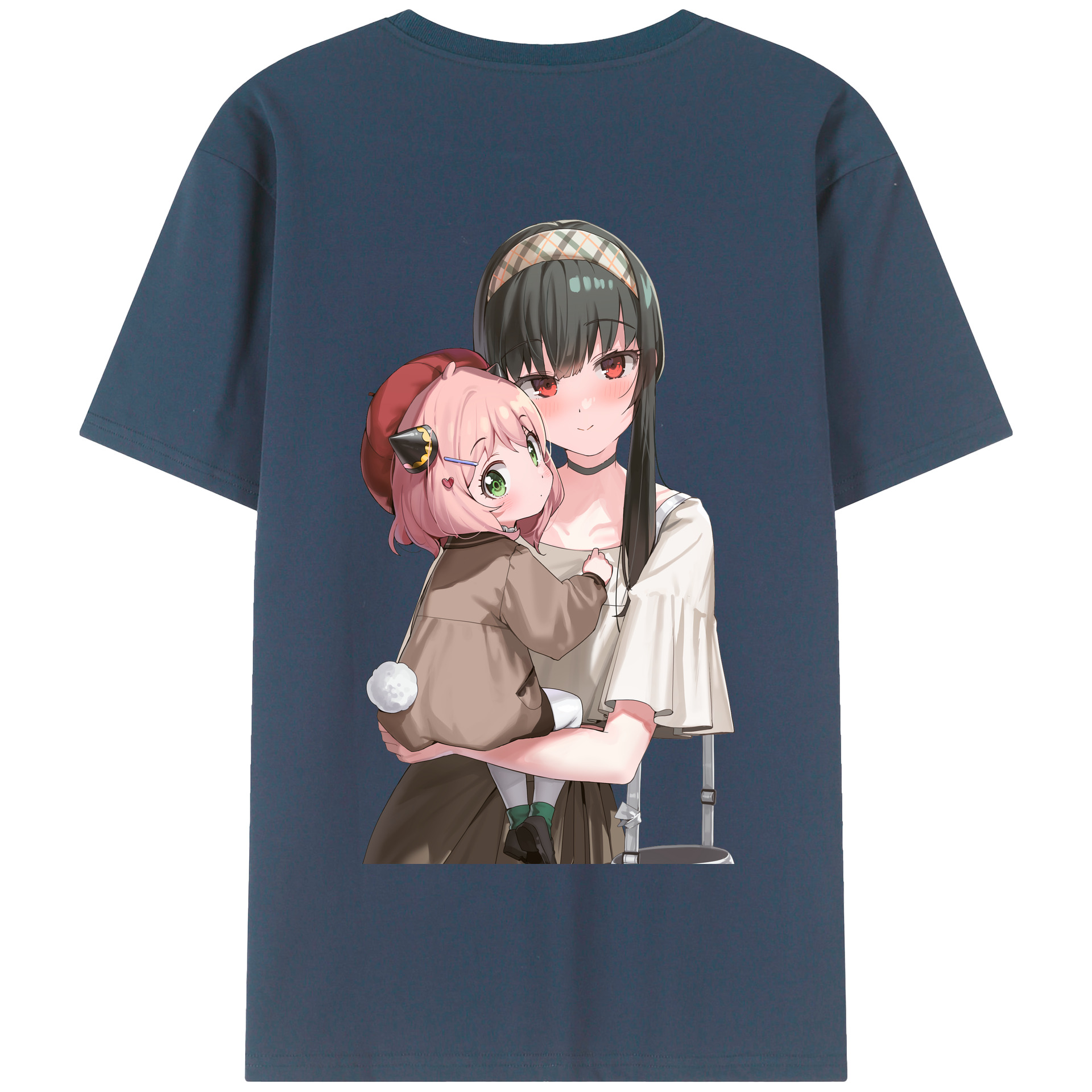 （画像用） SPY×FAMILY间谍家家酒 綿100％半袖Tシャツ（背面プリント）
