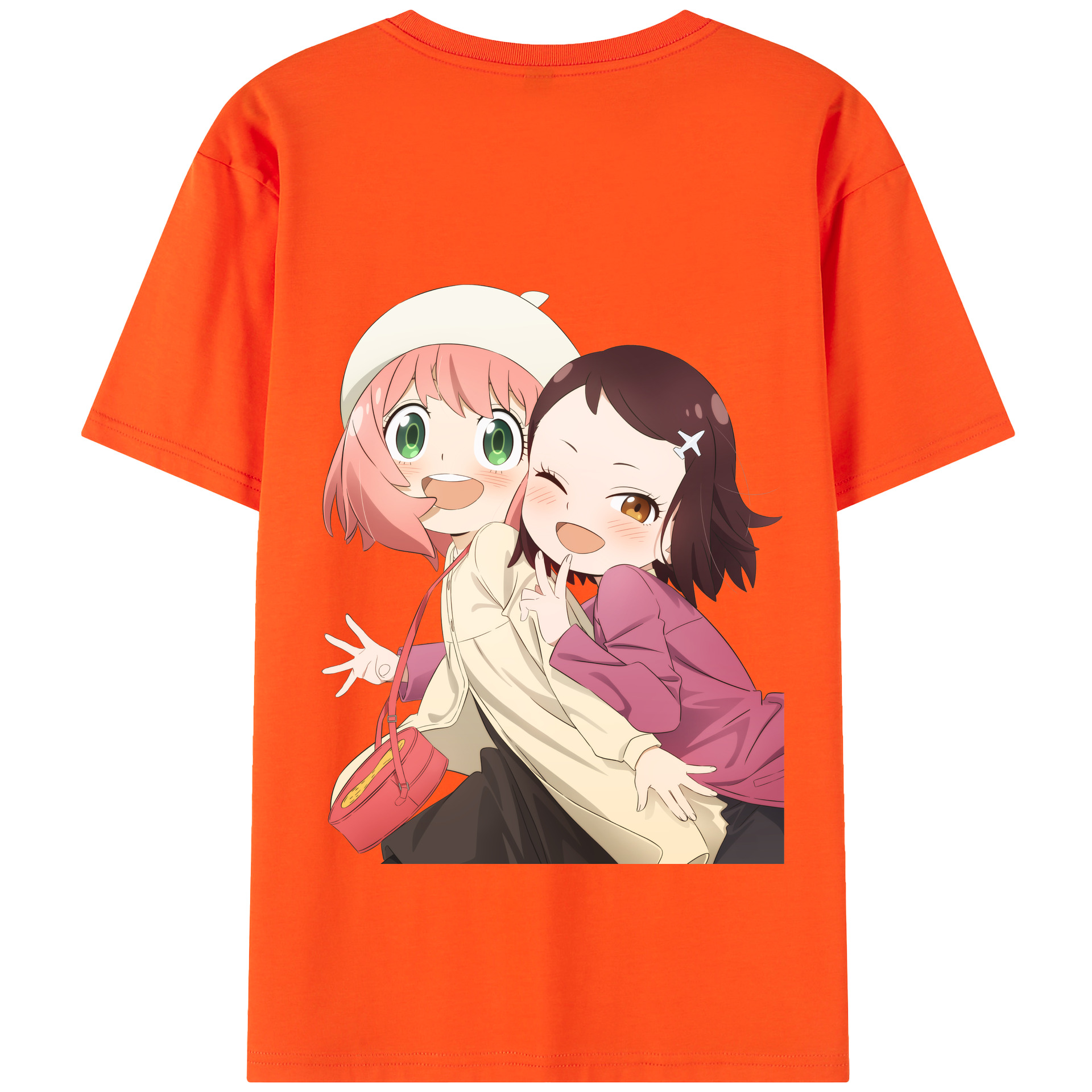 （画像用） SPY×FAMILY间谍家家酒 綿100％半袖Tシャツ（背面プリント）