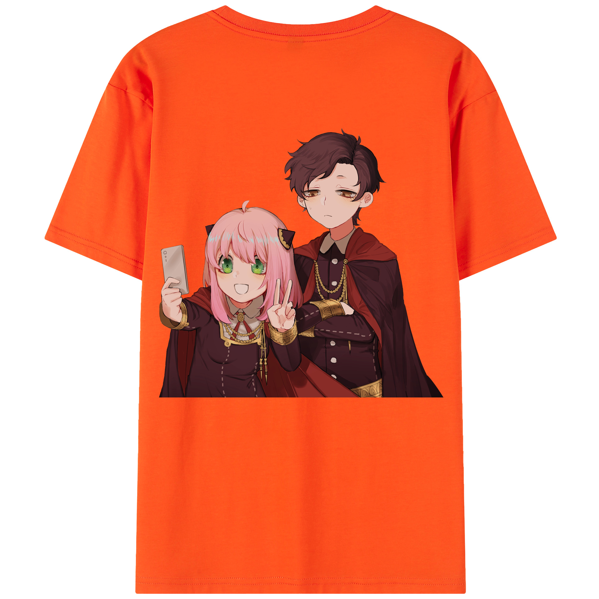 （画像用） SPY×FAMILY间谍家家酒 綿100％半袖Tシャツ（背面プリント）