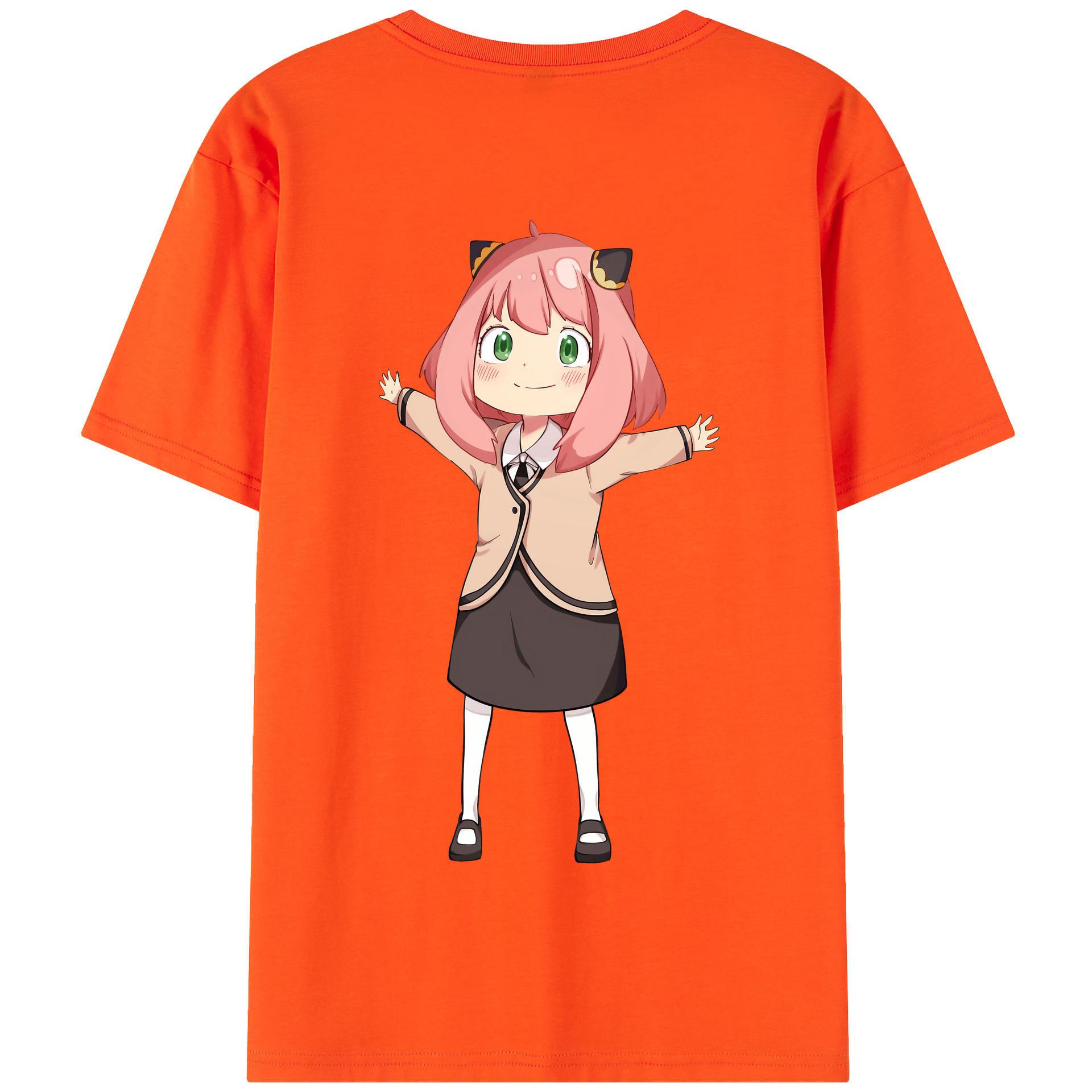（画像用） SPY×FAMILY间谍家家酒 綿100％半袖Tシャツ（背面プリント）