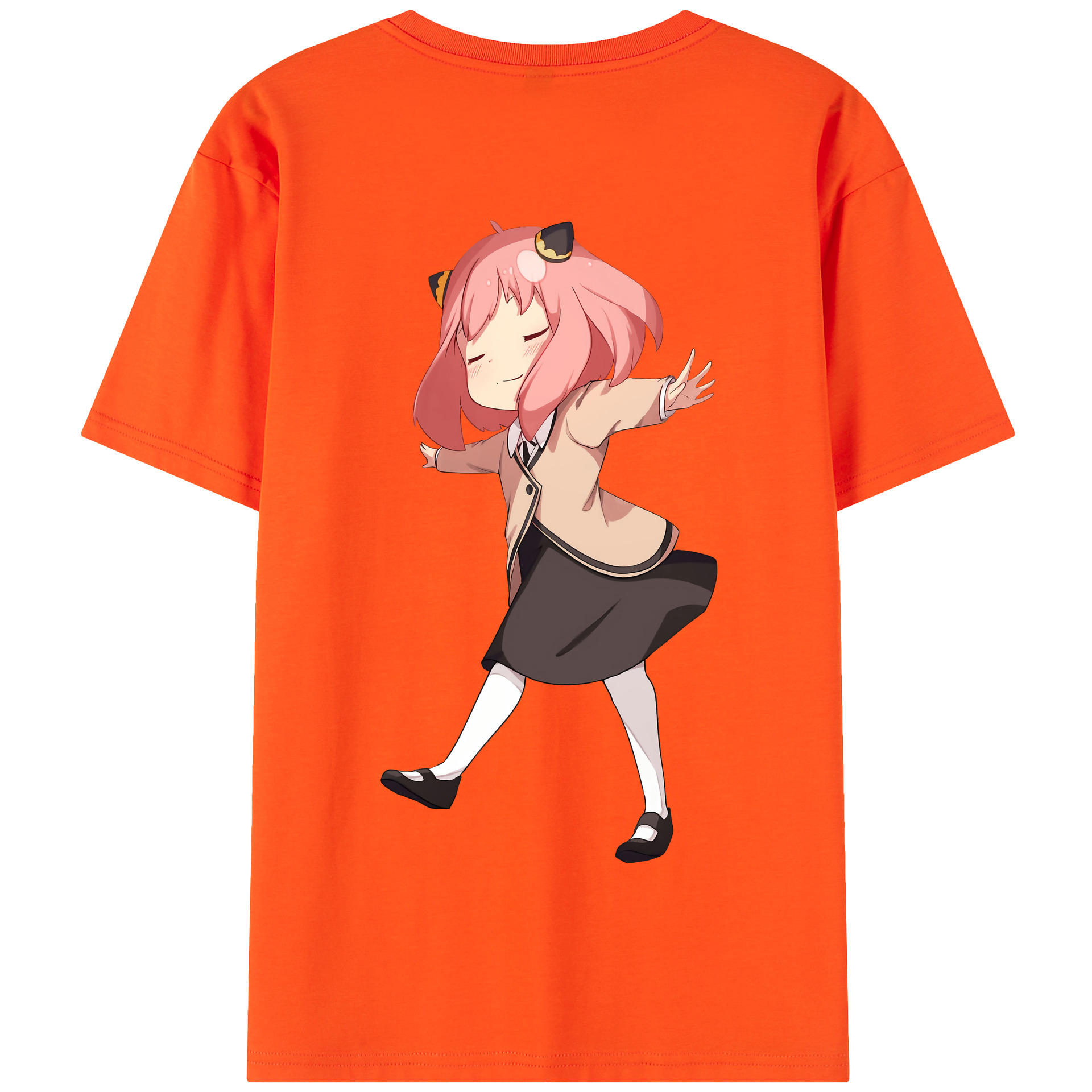 （画像用） SPY×FAMILY间谍家家酒 綿100％半袖Tシャツ（背面プリント）