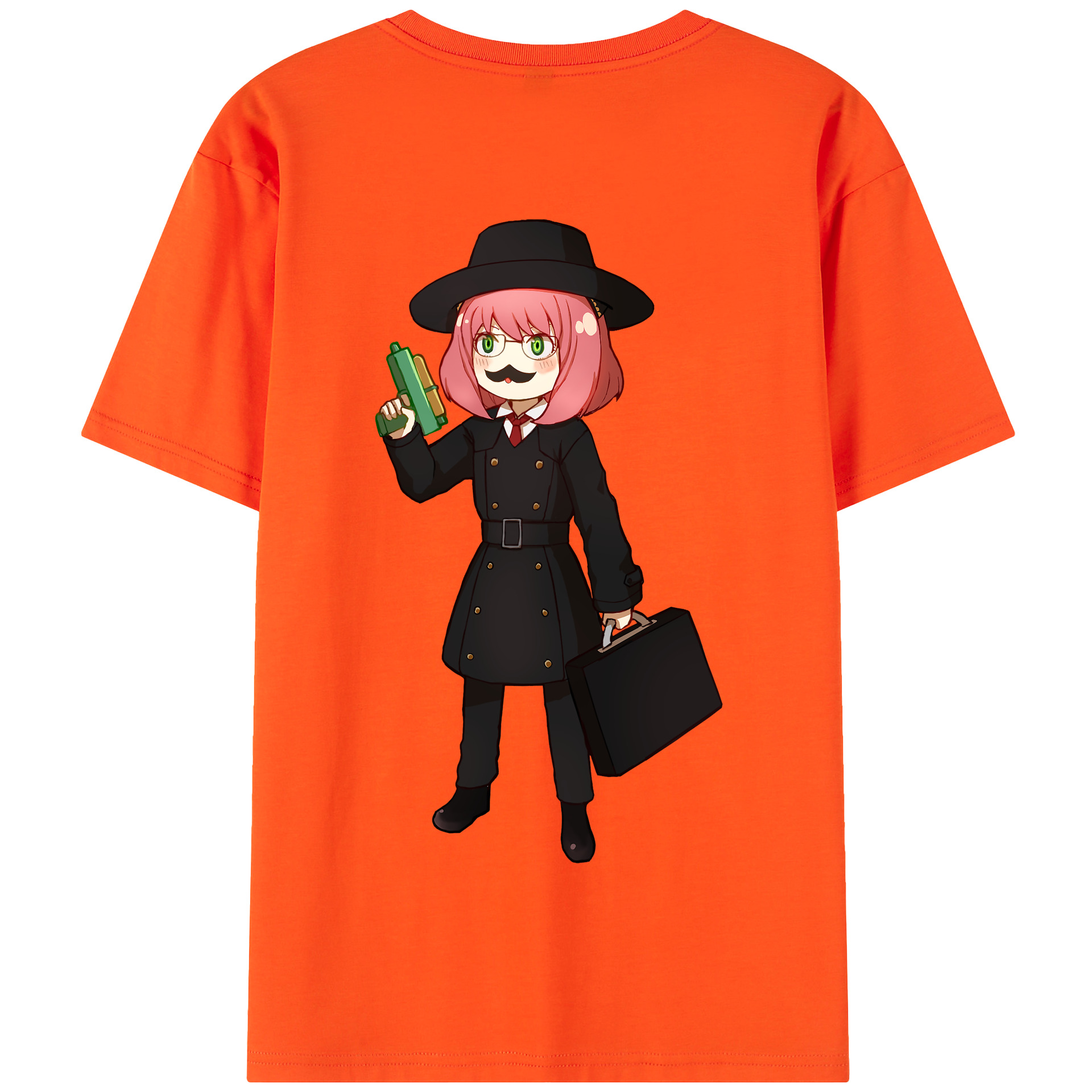 （画像用） SPY×FAMILY间谍家家酒 綿100％半袖Tシャツ（背面プリント）