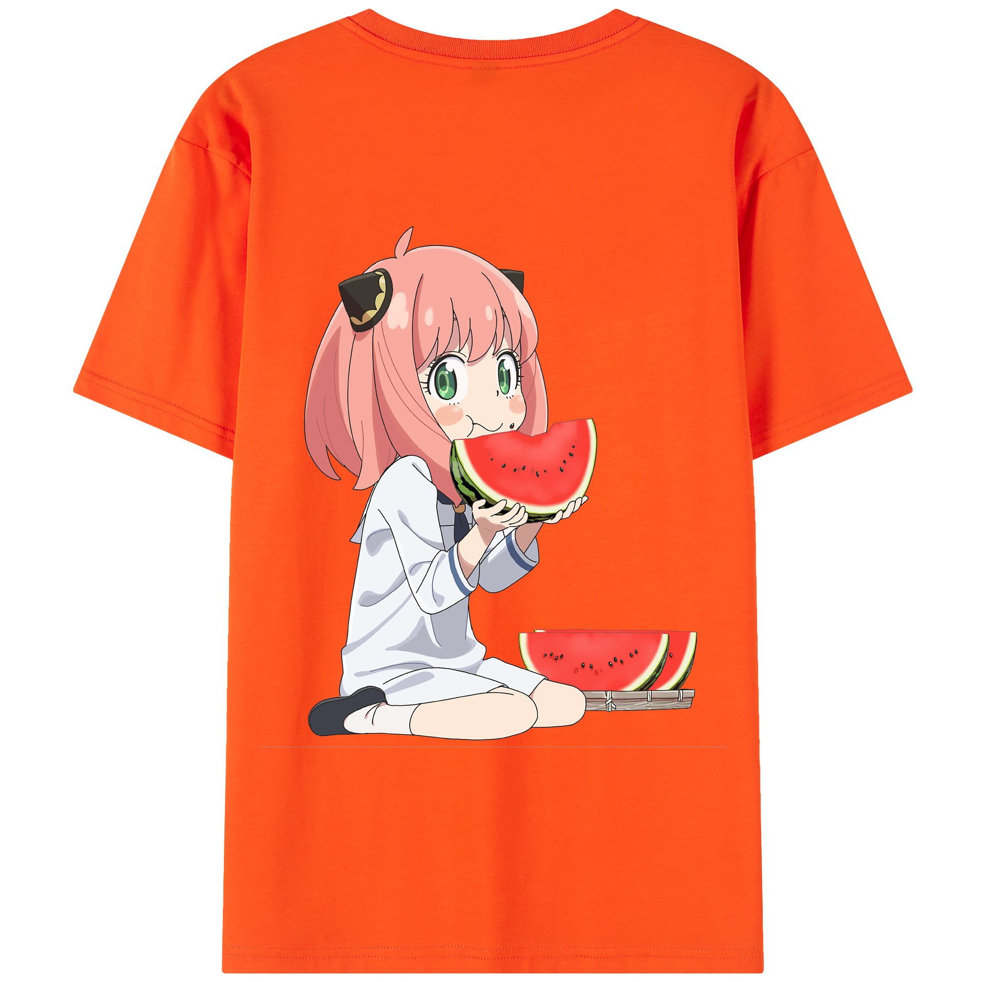 （画像用） SPY×FAMILY间谍家家酒 綿100％半袖Tシャツ（背面プリント）