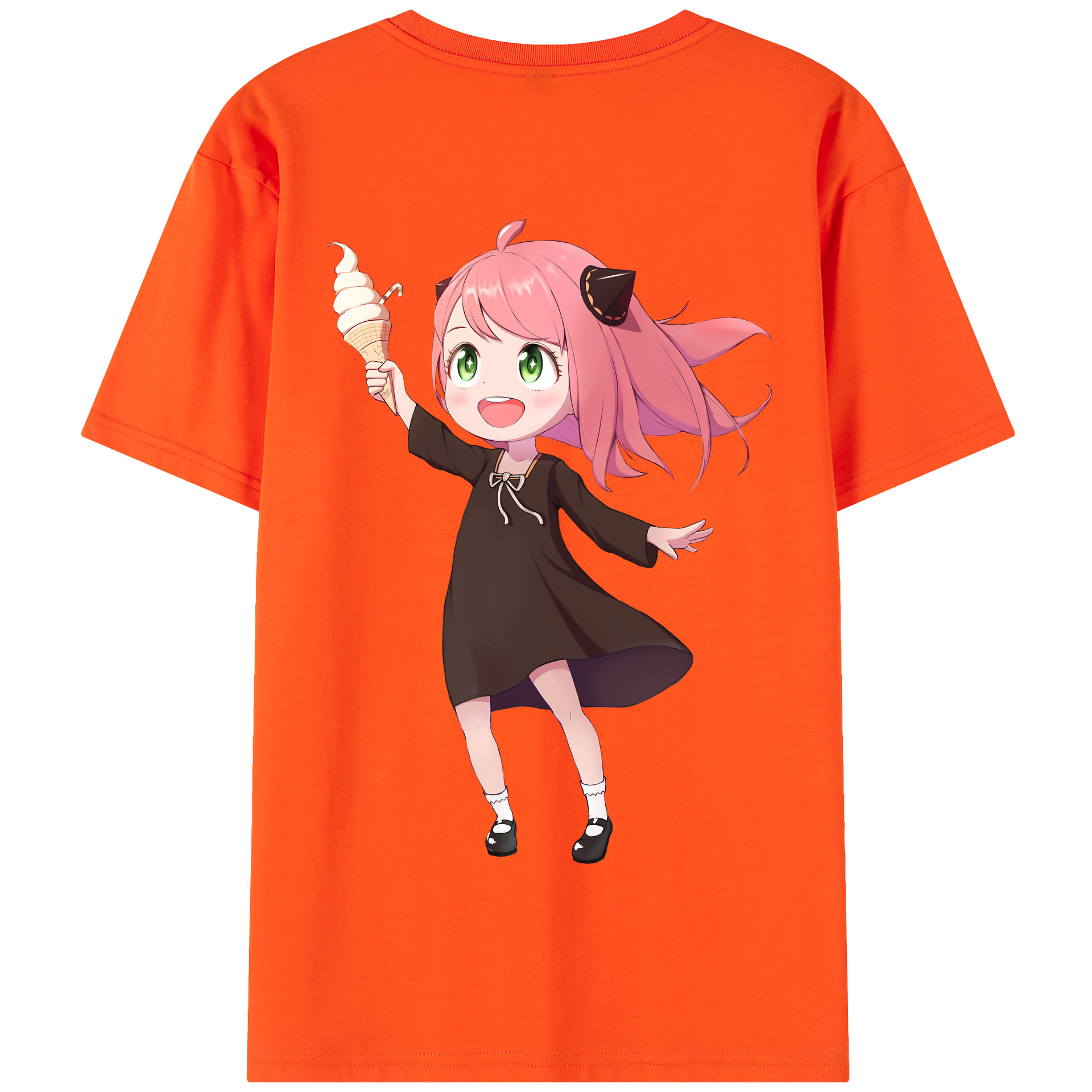 （画像用） SPY×FAMILY间谍家家酒 綿100％半袖Tシャツ（背面プリント）