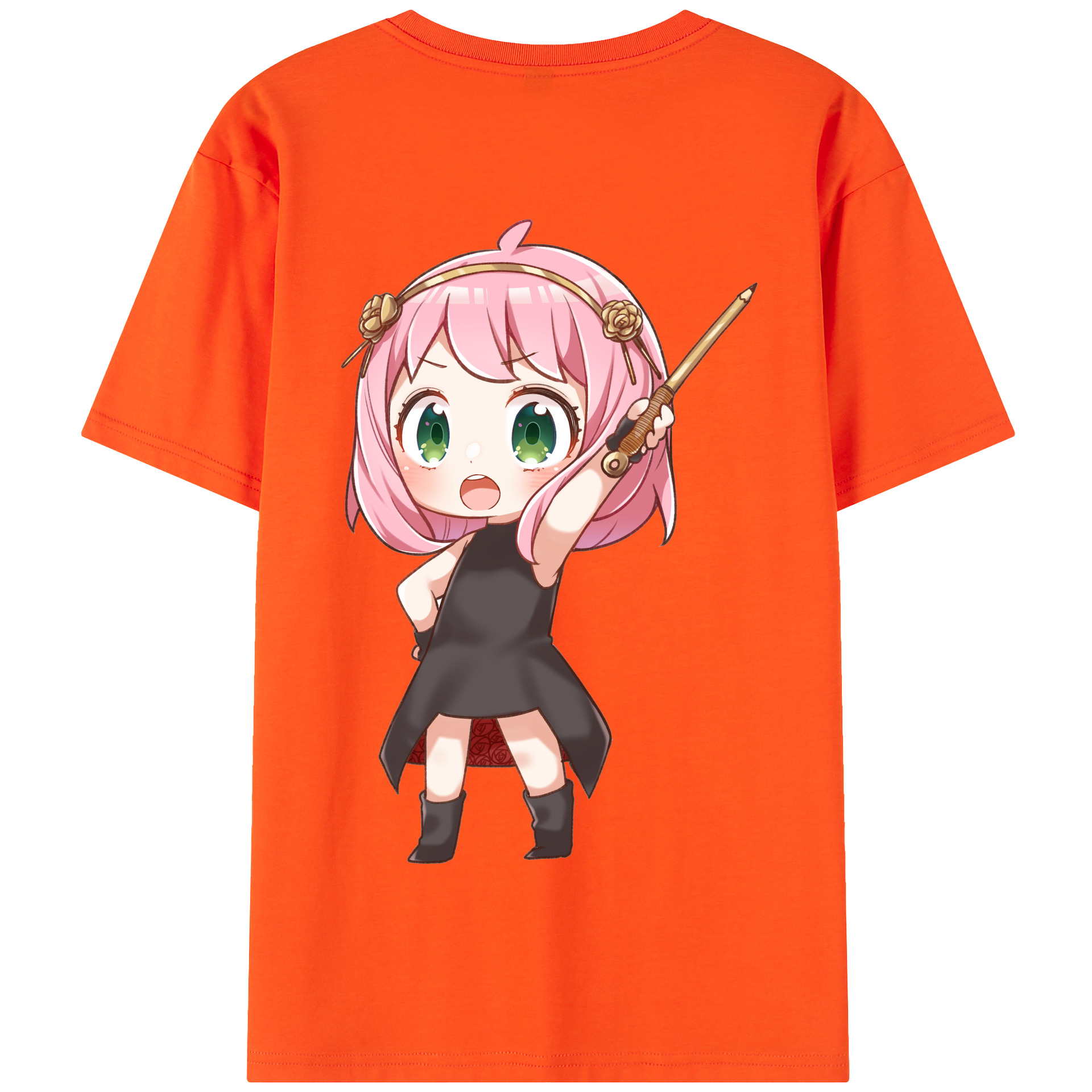 （画像用） SPY×FAMILY间谍家家酒 綿100％半袖Tシャツ（背面プリント）