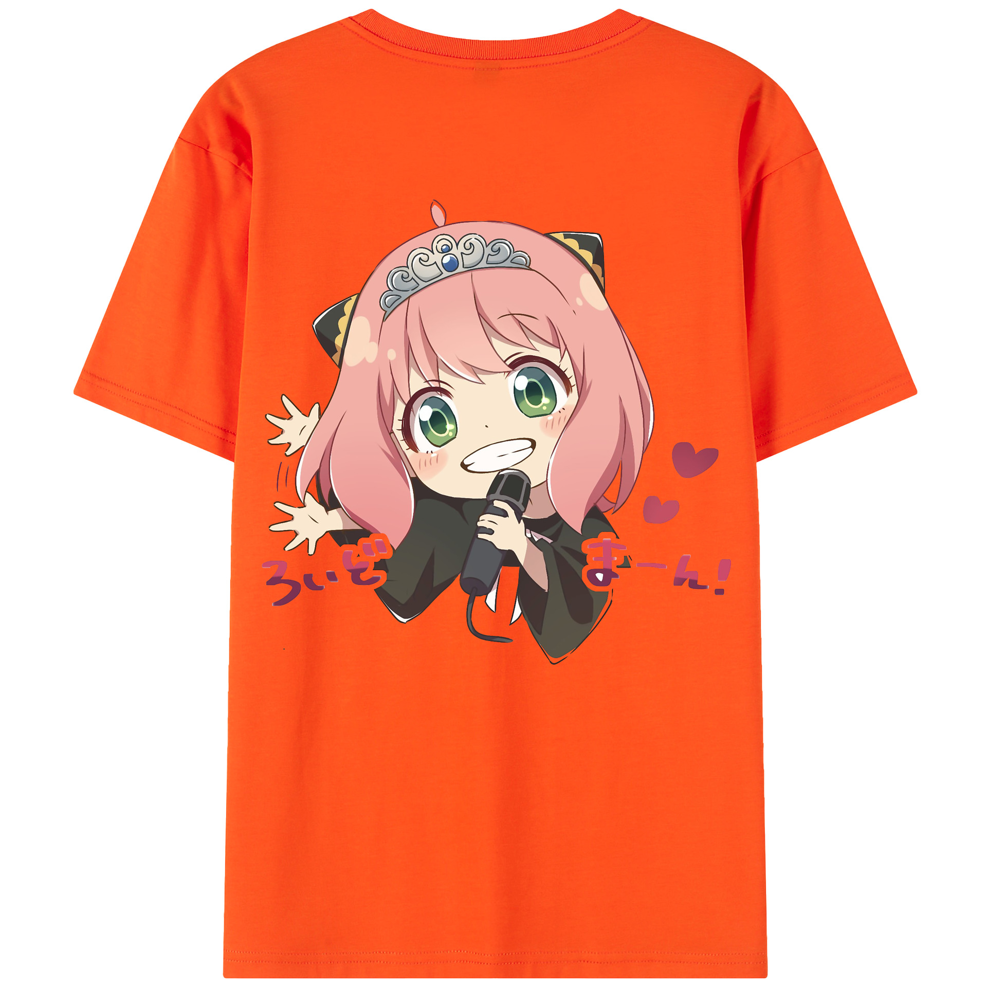 （画像用） SPY×FAMILY间谍家家酒 綿100％半袖Tシャツ（背面プリント）