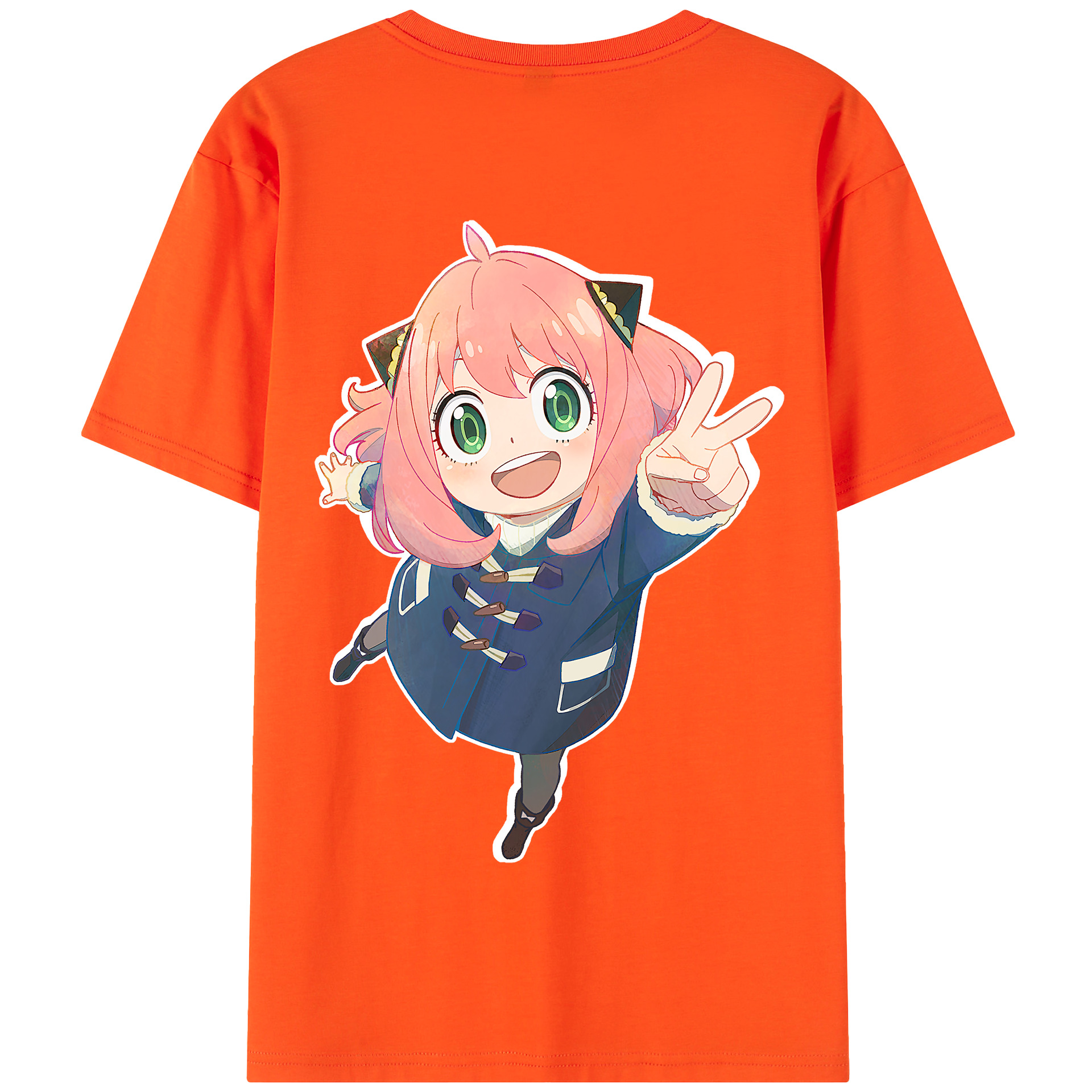 （画像用） SPY×FAMILY间谍家家酒 綿100％半袖Tシャツ（背面プリント）