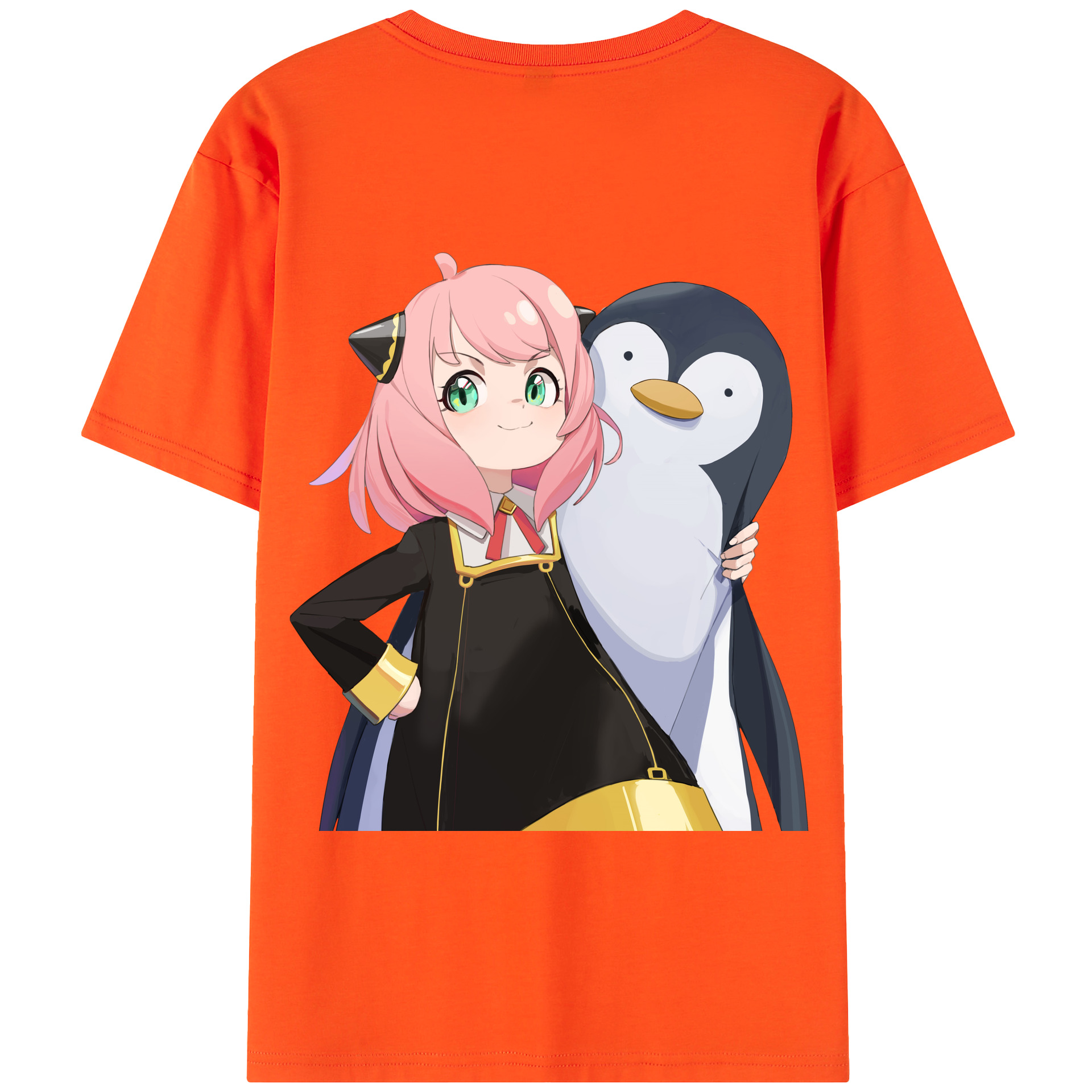 （画像用） SPY×FAMILY间谍家家酒 綿100％半袖Tシャツ（背面プリント）