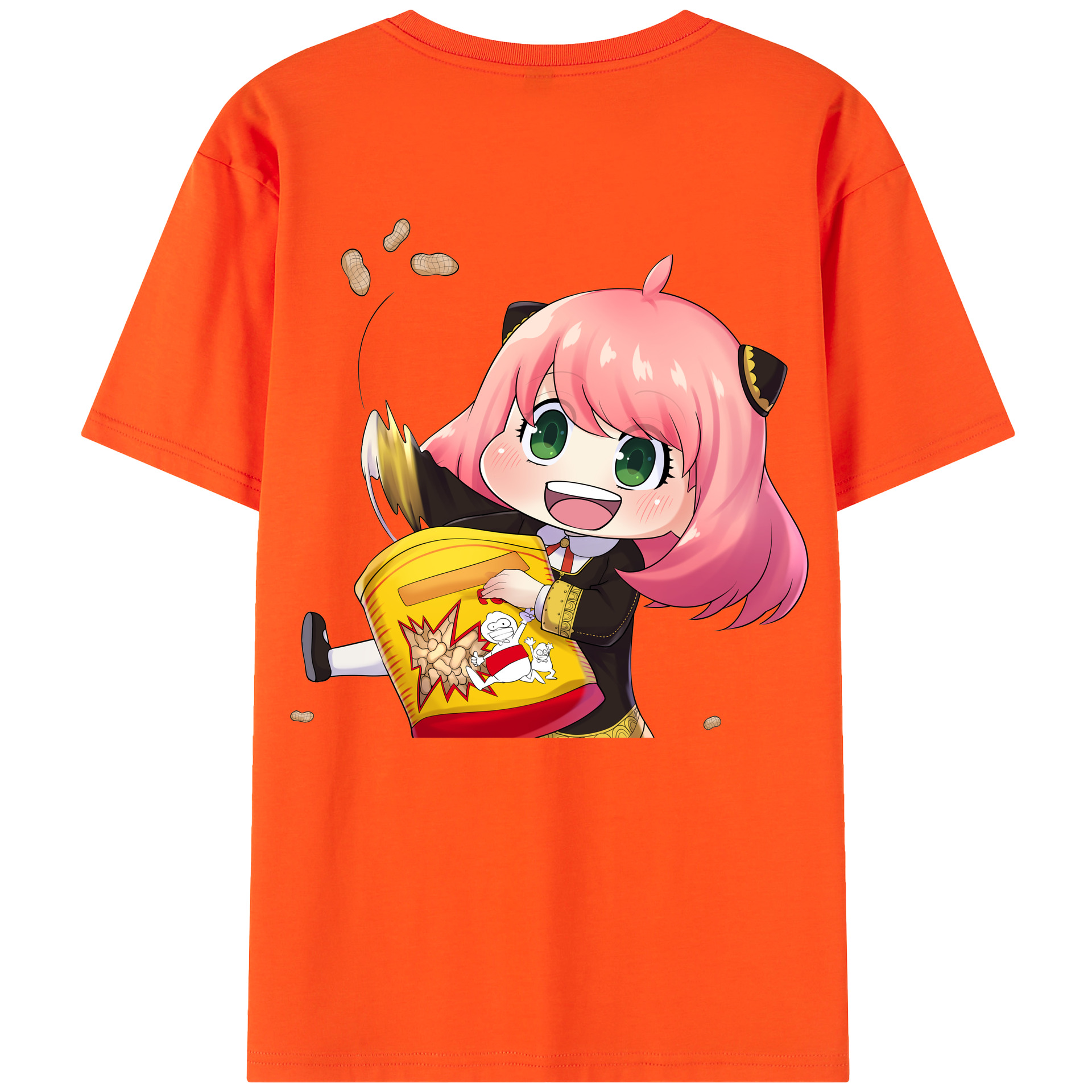 （画像用） SPY×FAMILY间谍家家酒 綿100％半袖Tシャツ（背面プリント）